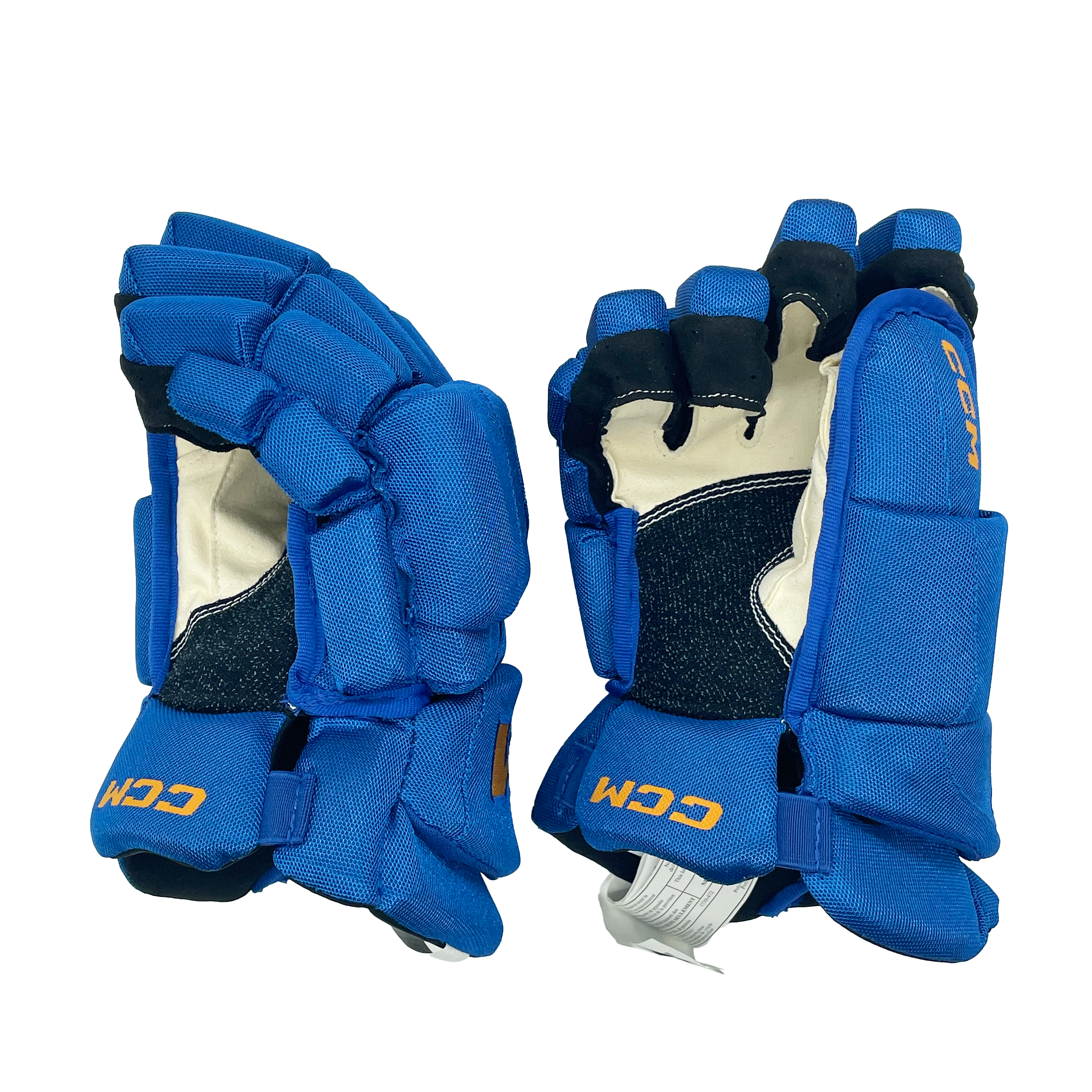 CCM HGJSPP - WHL Pro Stock Glove (Royal Blue/Yellow)
