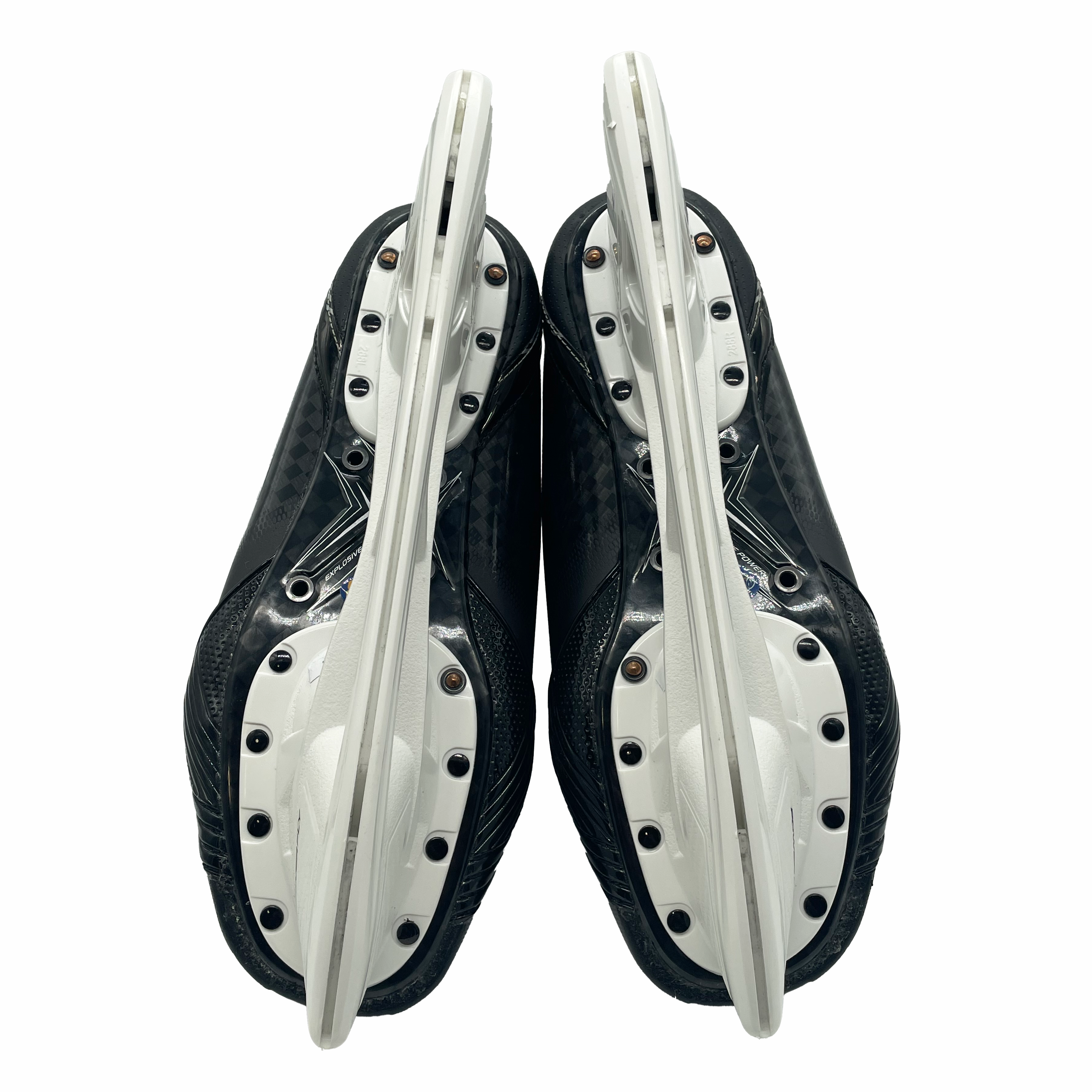 Bauer Supreme Shadow - Pro Stock Hockey Skates - Size 10E (Blue)