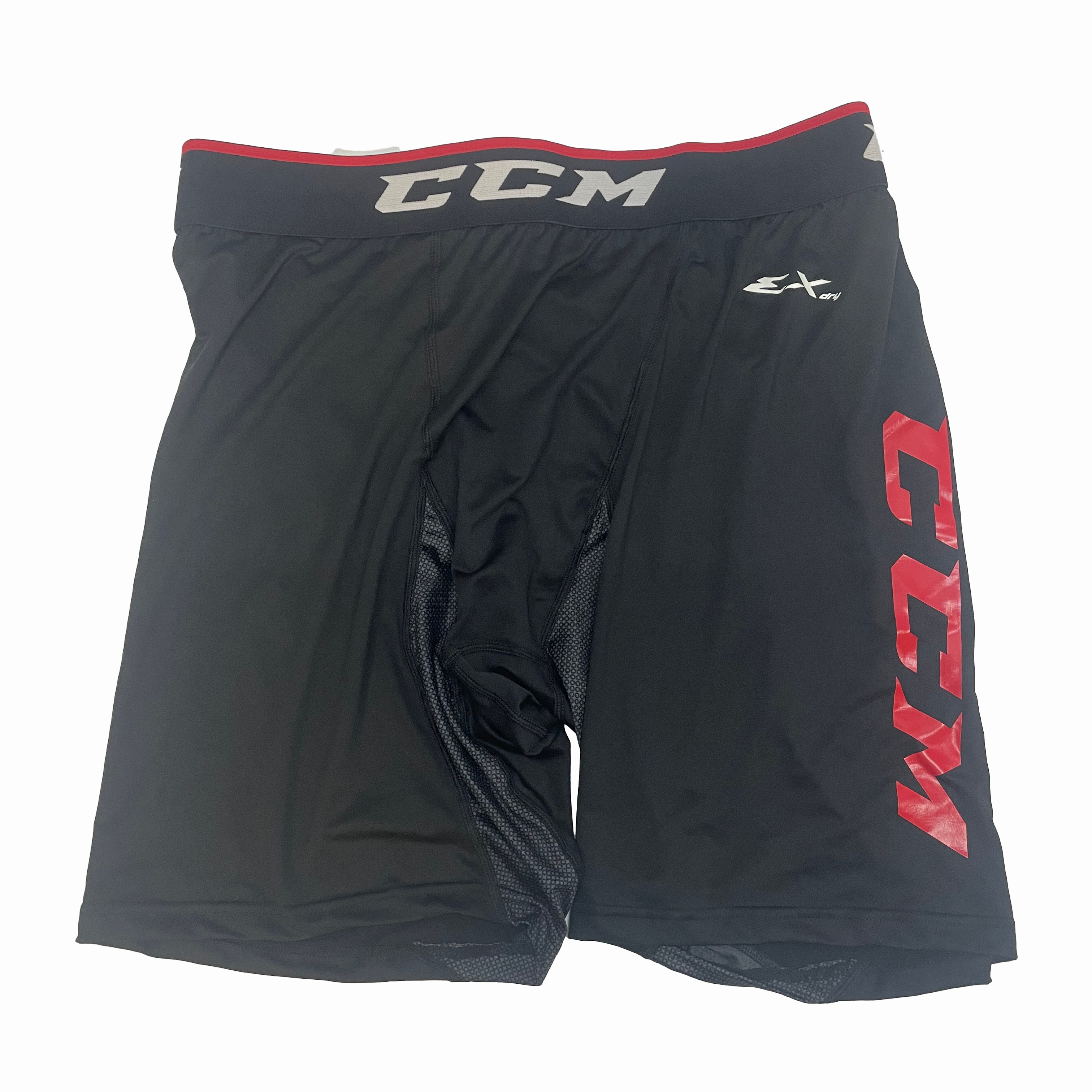 CCM Performance Compression Shorts (Black/Red)