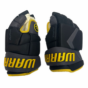 Warrior Alpha - ECHL Pro Stock Glove (Black/Grey/Yellow)