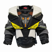 CCM Axis 2 - Used Pro Stock Goalie Chest Protector (Black/White) #2