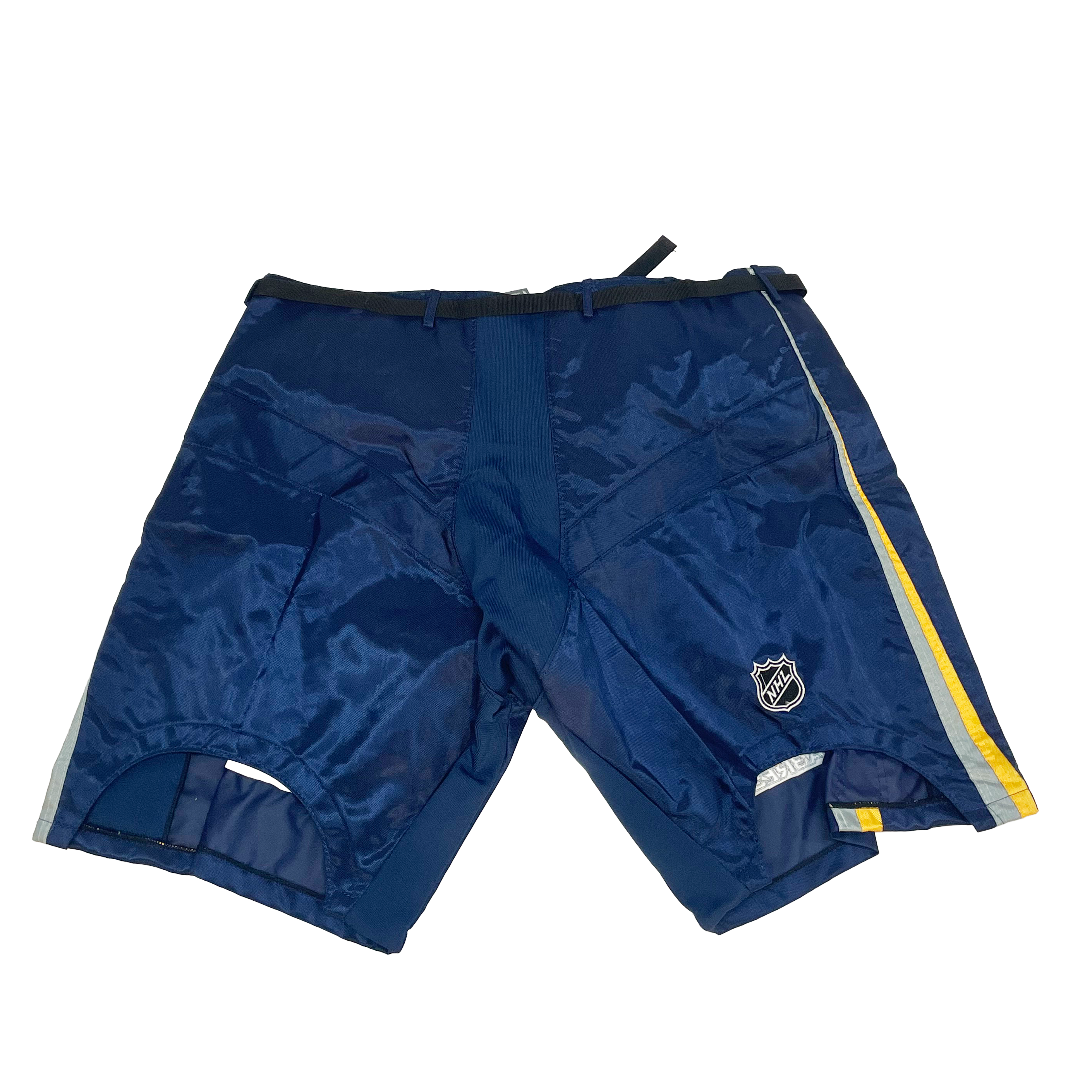 Bauer- New NHL Pro Stock Goalie Pant Shell - Buffalo Sabres (Navy)