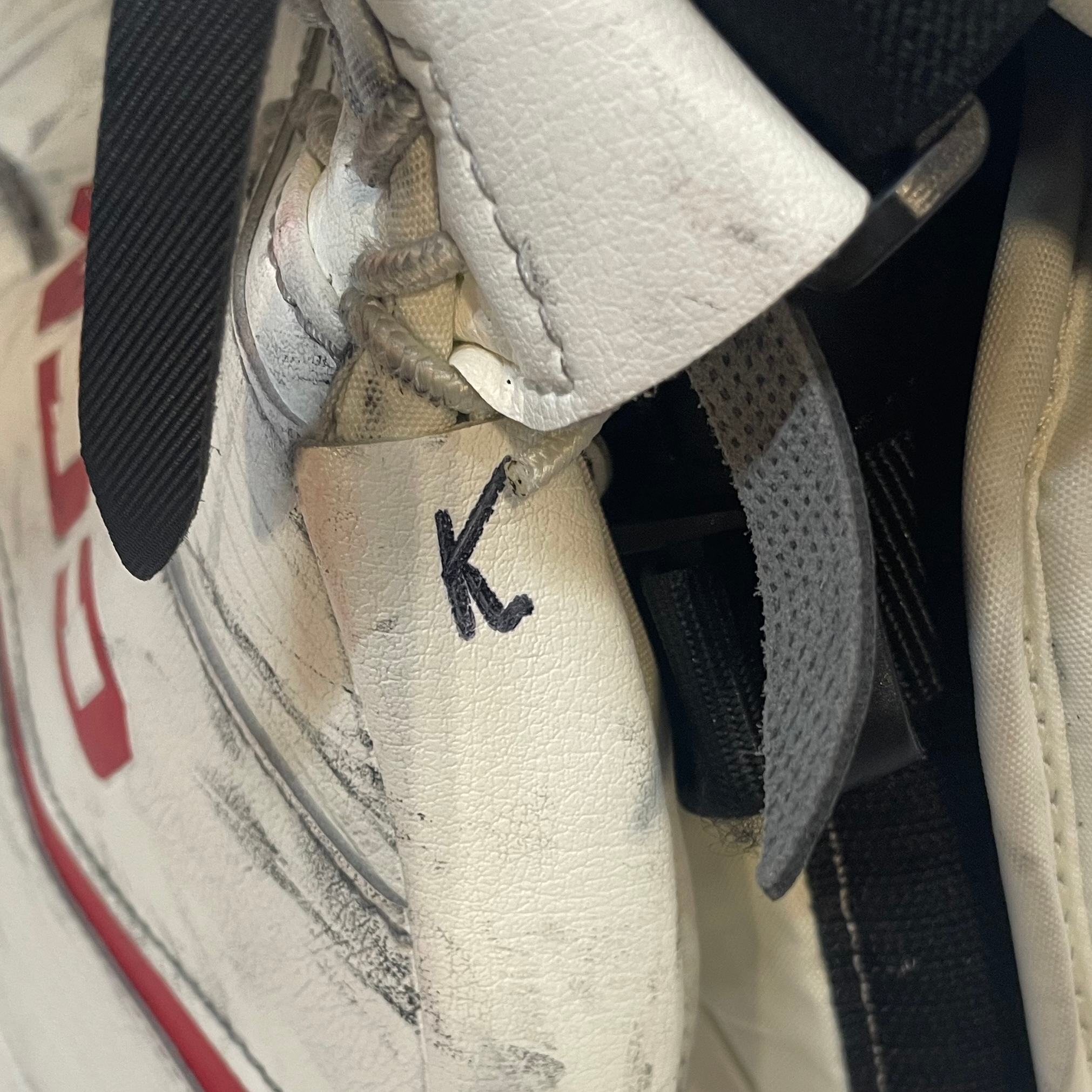 CCM Extreme Flex 6 - Used AHL Pro Stock Senior Goalie Full Set (White/Red)