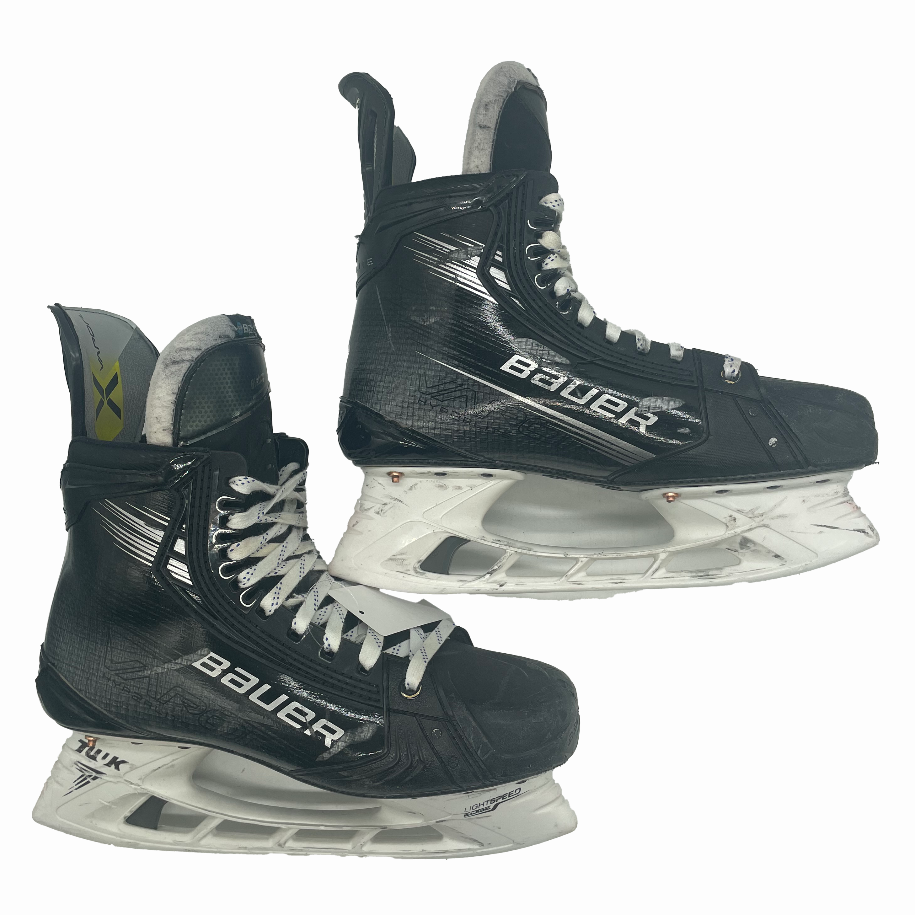 Bauer Vapor Hyperlite 2 - Used Pro Stock Hockey Skates - Size 9.5D (Black)