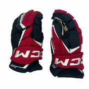 CCM Jetspeed FT6 Pro - Pro Stock Hockey Gloves (Black/Red/White)
