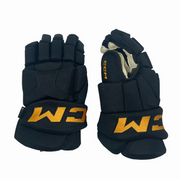 CCM HG95T - Pro Stock Hockey Glove (Black/Gold)