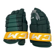 CCM HG97 - NCAA Pro Stock Hockey Glove (Green/Yellow)