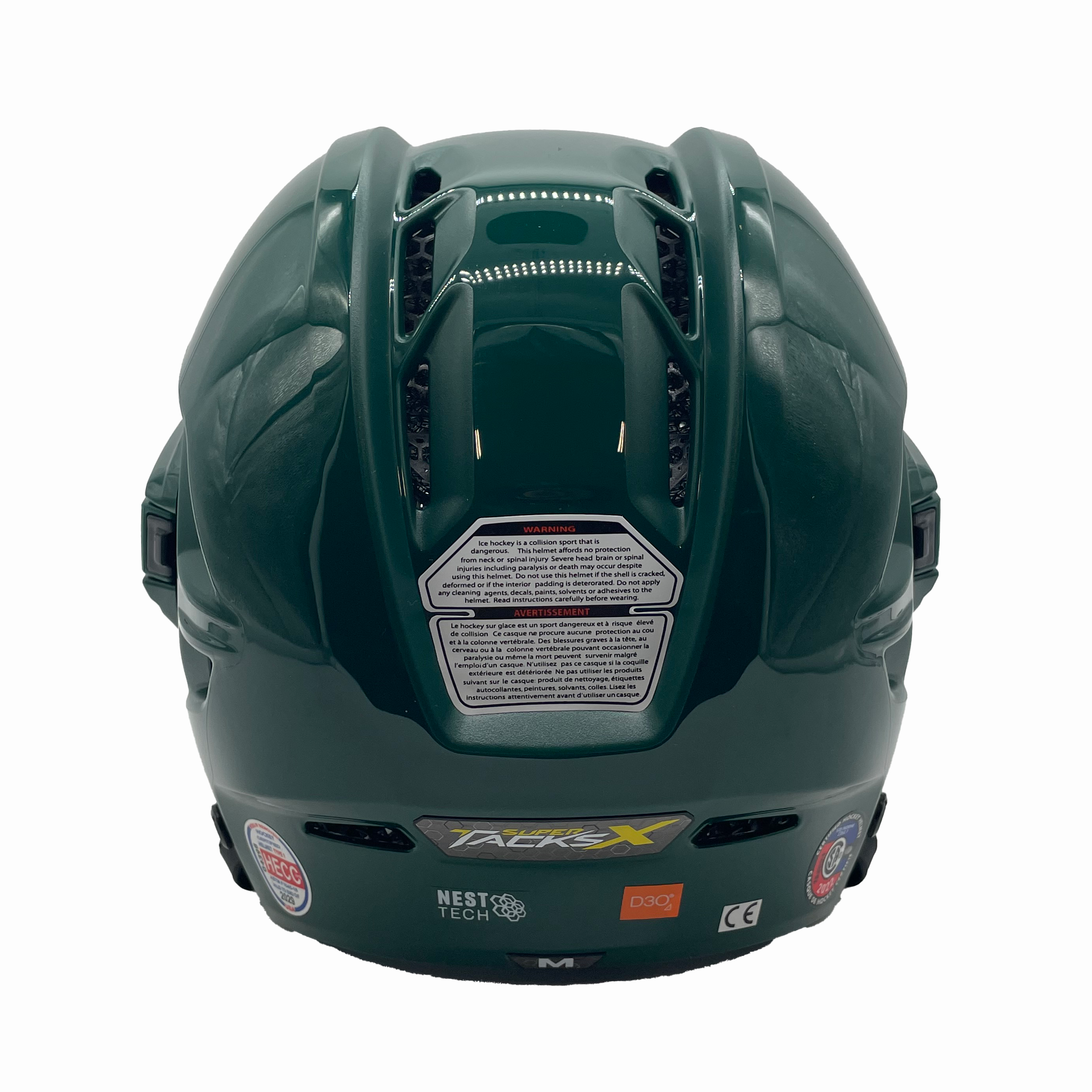 CCM Super Tacks X - Hockey Helmet (Dark Green)