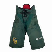 CCM HPWMP 2 - Women's NCAA Pro Stock Hockey Pant (Green/Yellow/White)
