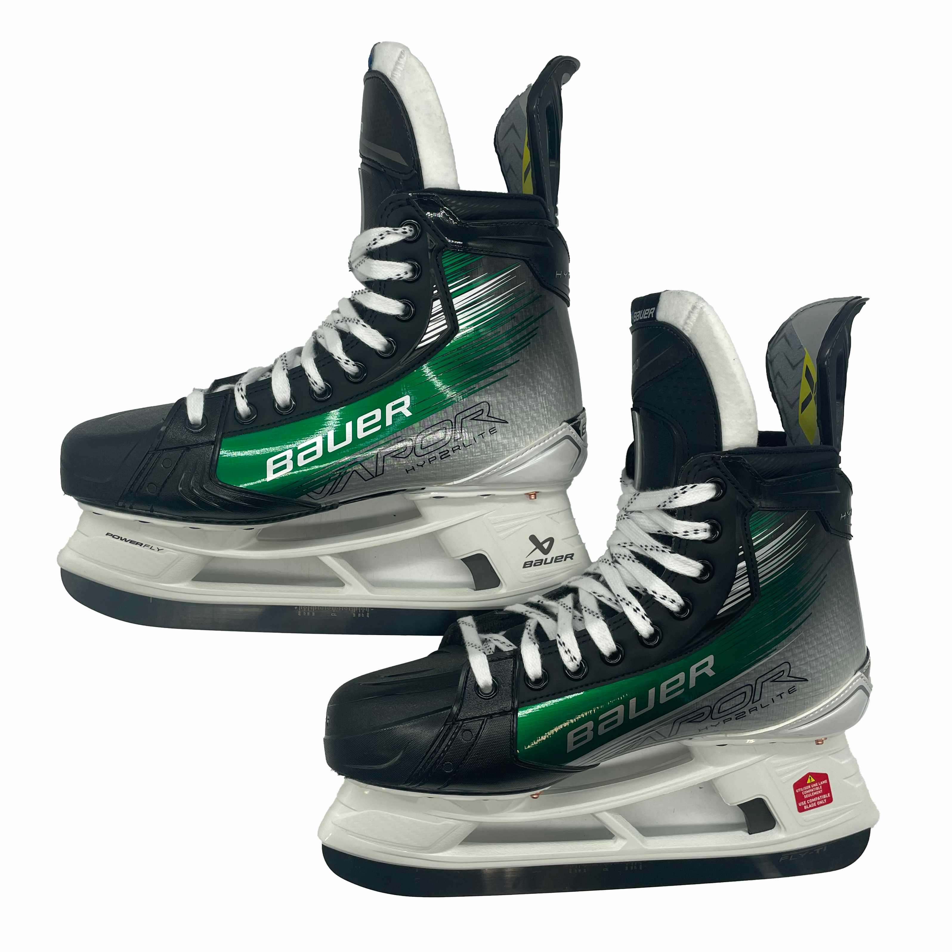 Bauer Vapor Hyperlite 2 - Pro Stock Hockey Skates - Size 9.75E (Green)