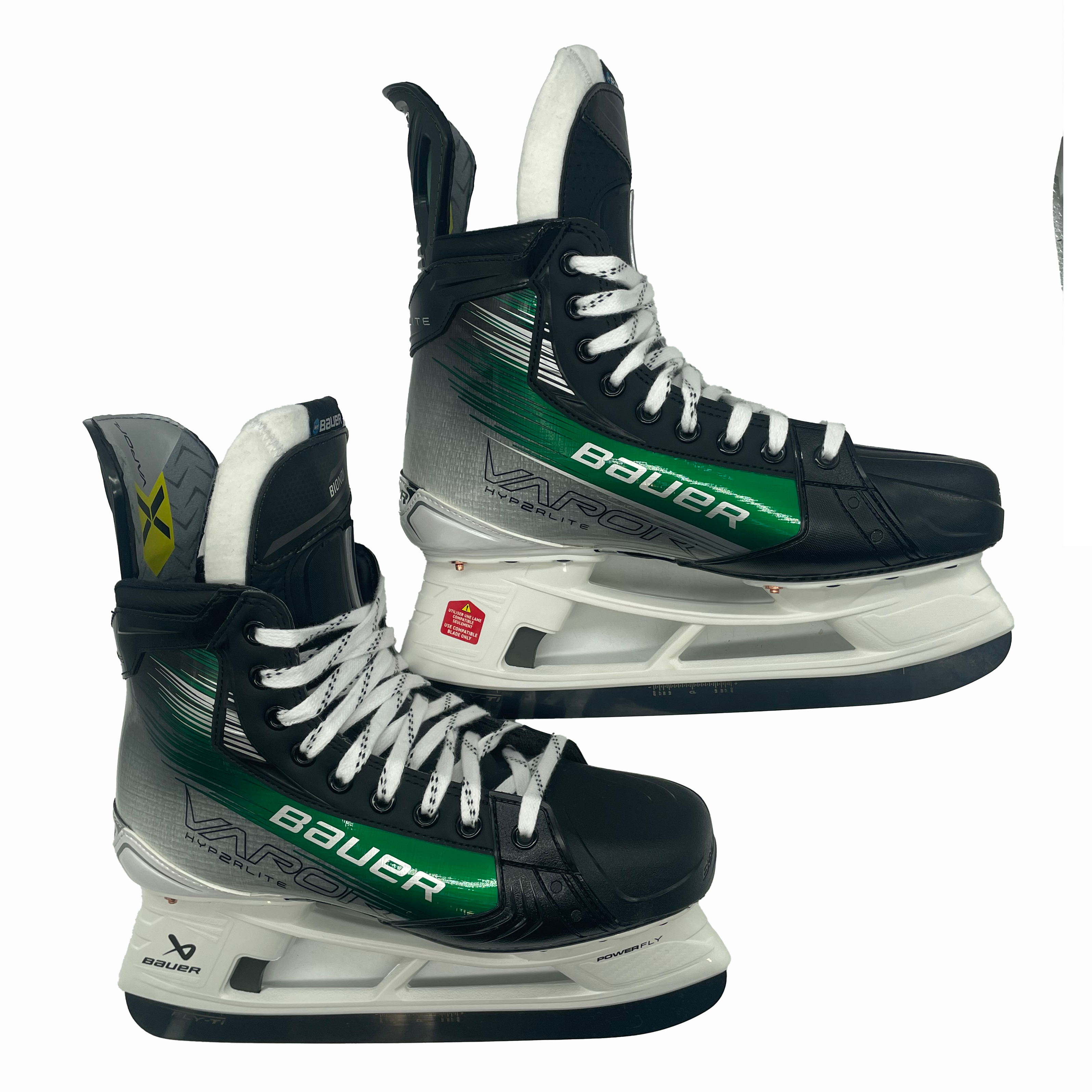 Bauer Vapor Hyperlite 2 - Pro Stock Hockey Skates - Size 9.75E (Green)