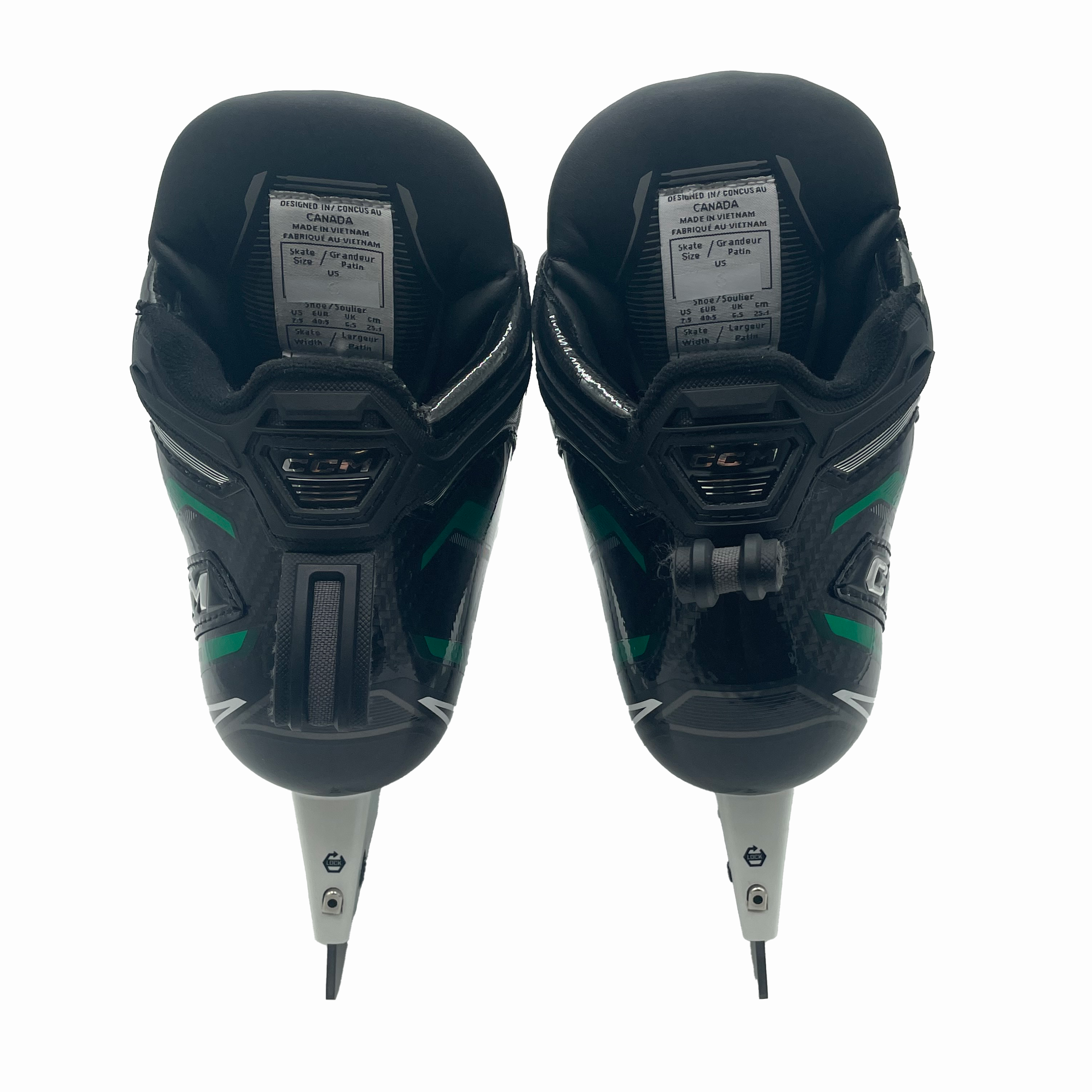 CCM Extreme Flex 6 - Goalie Skate - Size 7.5R (Green)