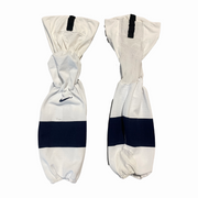 Nike - Used NCAA Hockey Sock (White/Navy)