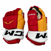 CCM HGTKSP - NHL Pro Stock Glove - Jakob Pelletier (Red/Yellow/White)