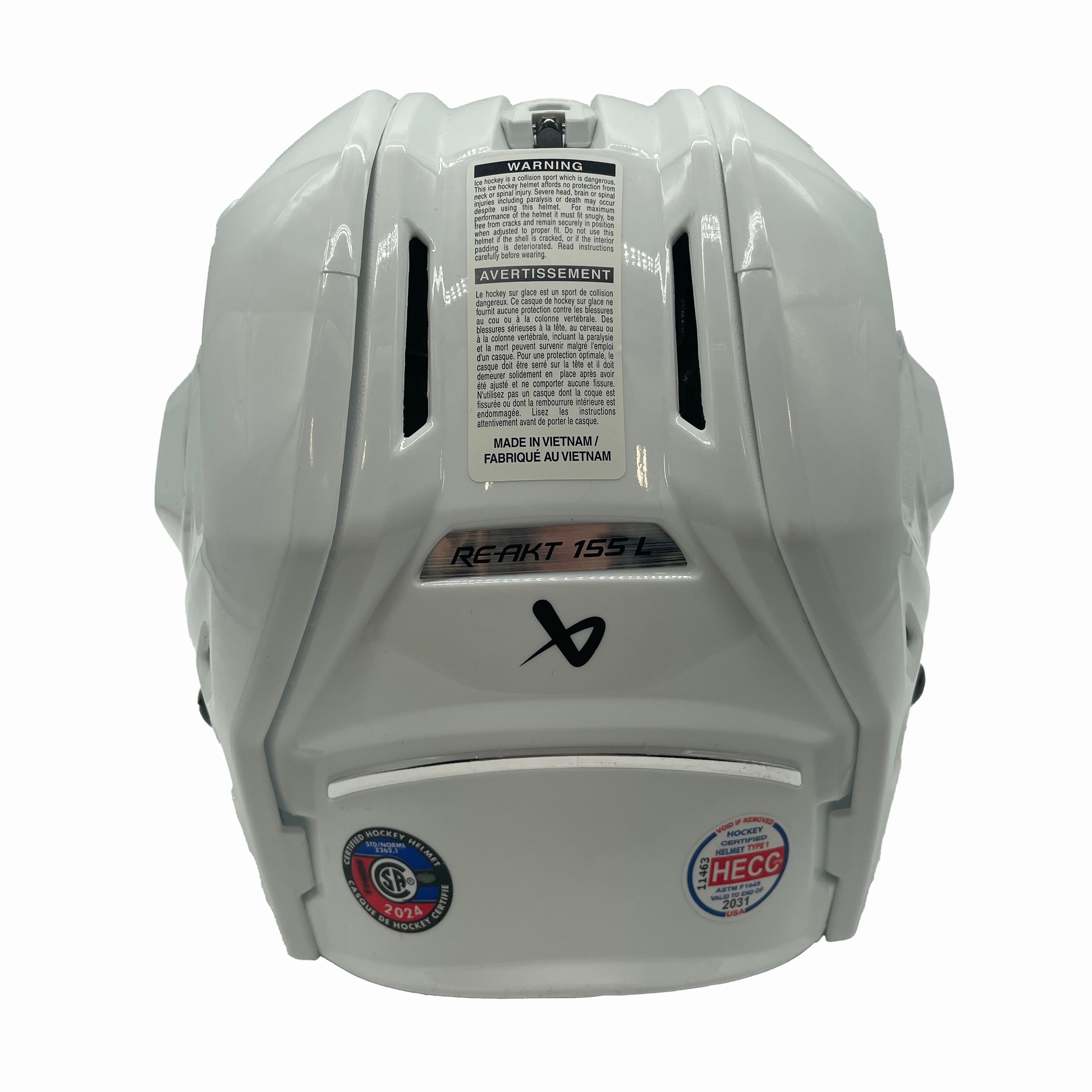 Bauer Re Akt 155 - Hockey Helmet (White)