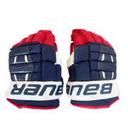 Bauer Pro Series - Used NCAA Pro Stock Glove (Navy/Red/White)
