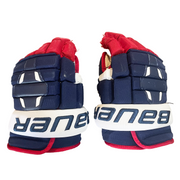 Bauer Nexus 2N - Used NCAA Pro Stock Glove (Navy/Red/White)