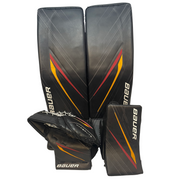 Bauer Vapor Hyperlite 2 - Used Pro Stock Goalie Full Set (Black/Yellow/Red)
