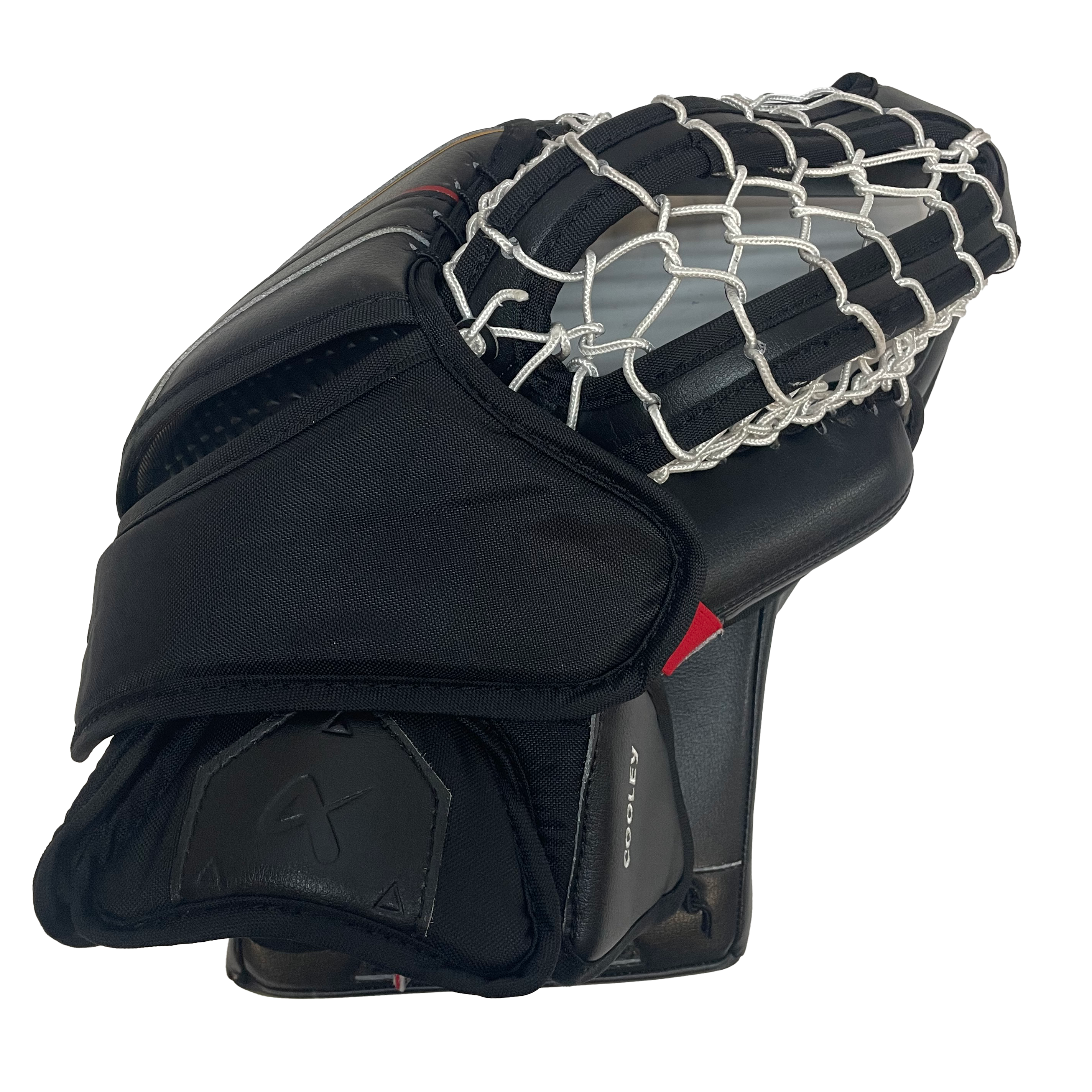 Bauer Vapor Hyperlite 2 - Used Pro Stock Goalie Full Set (Black/Yellow/Red)