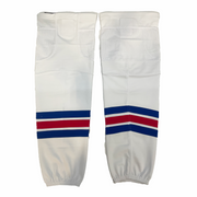 NCAA - New JOG Hockey Socks (White/Blue/Red)