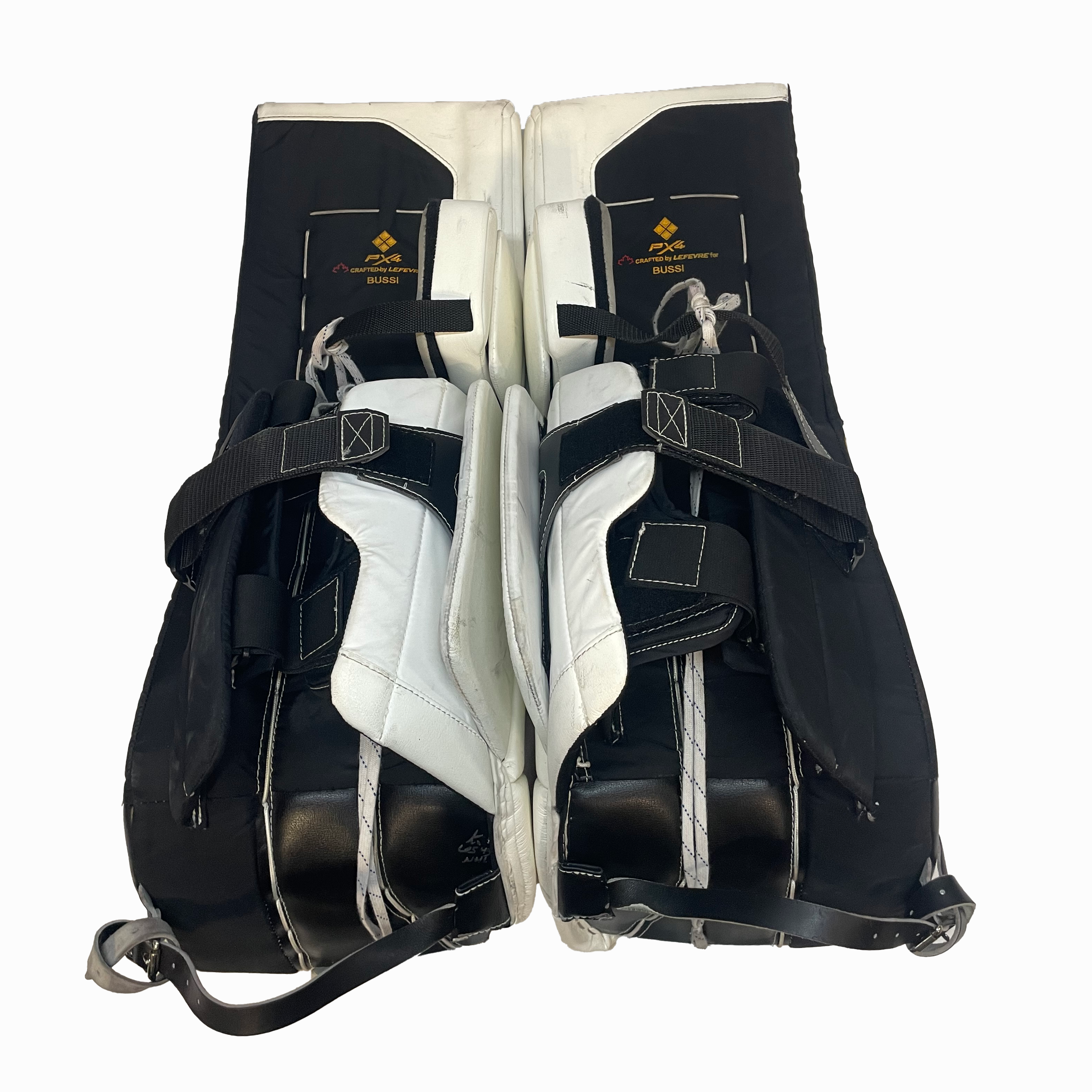 TRUE Hzrdus PX4 - Used Full Right Pro Stock Goalie Full Set (White/Yellow/Black)