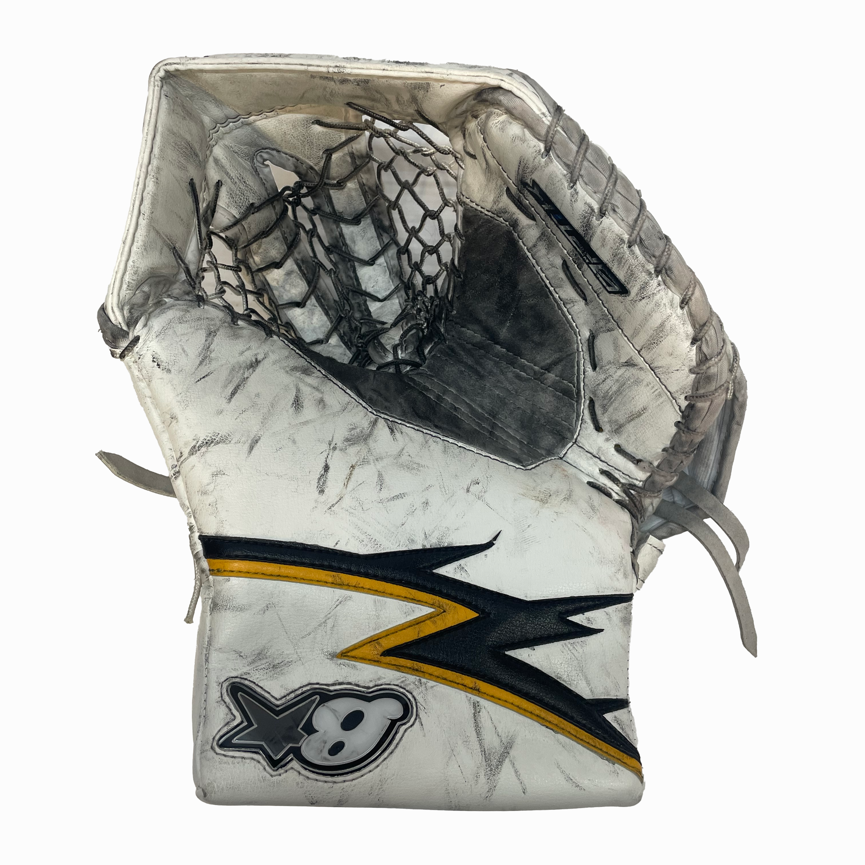 Brians Ico1k - Used Pro Stock Goalie Full Set (White/Black/Yellow)