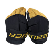 Bauer Vapor Hyperlite - NHL Pro Stock Glove - Nick Roy (Black/Gold)