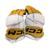 CCM HGJSPP - NHL Pro Stock Glove - Michael Amadio (White/Gold/Black)