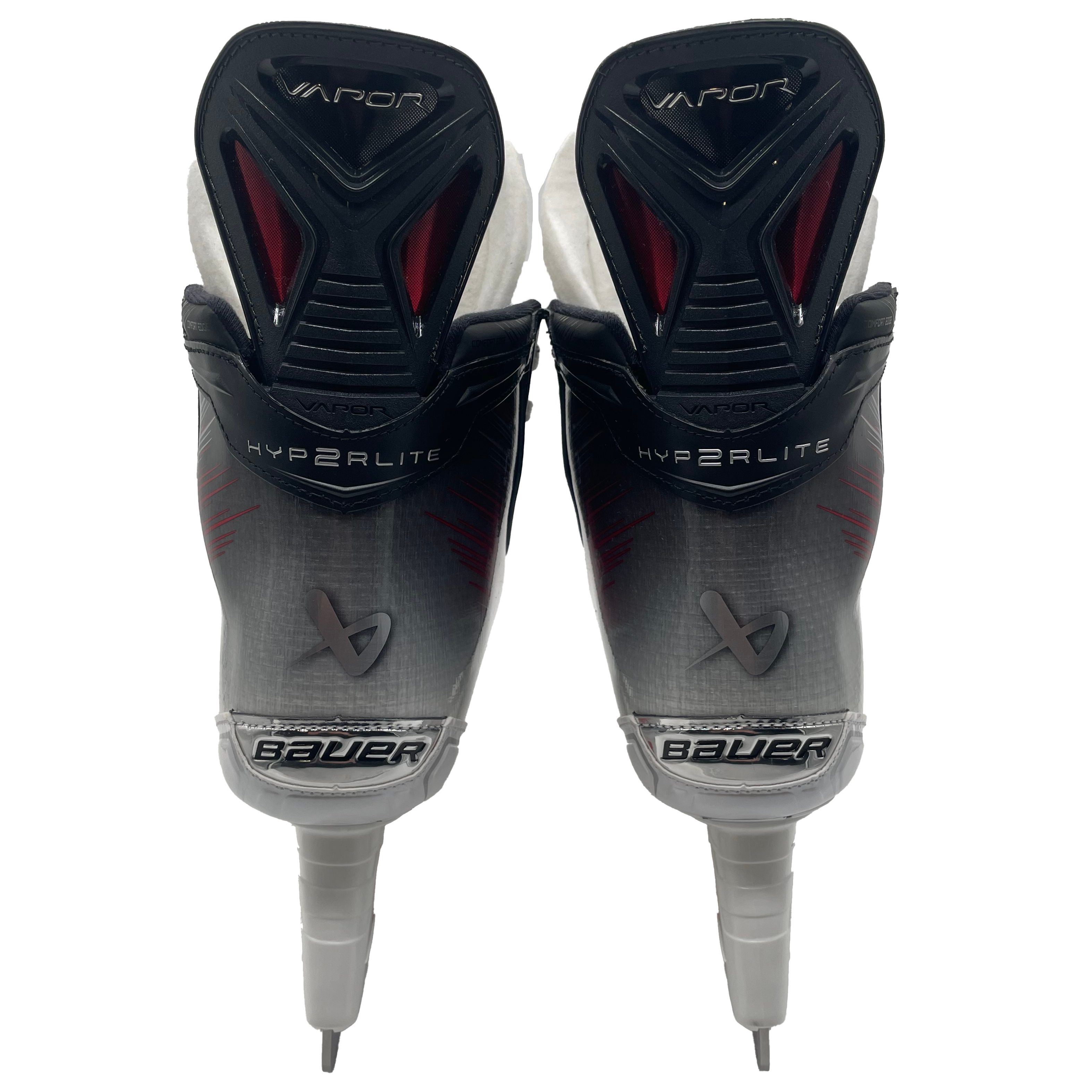 Bauer Vapor Hyperlite 2 - Pro Stock Hockey Skates - Size 9.5E (Red)