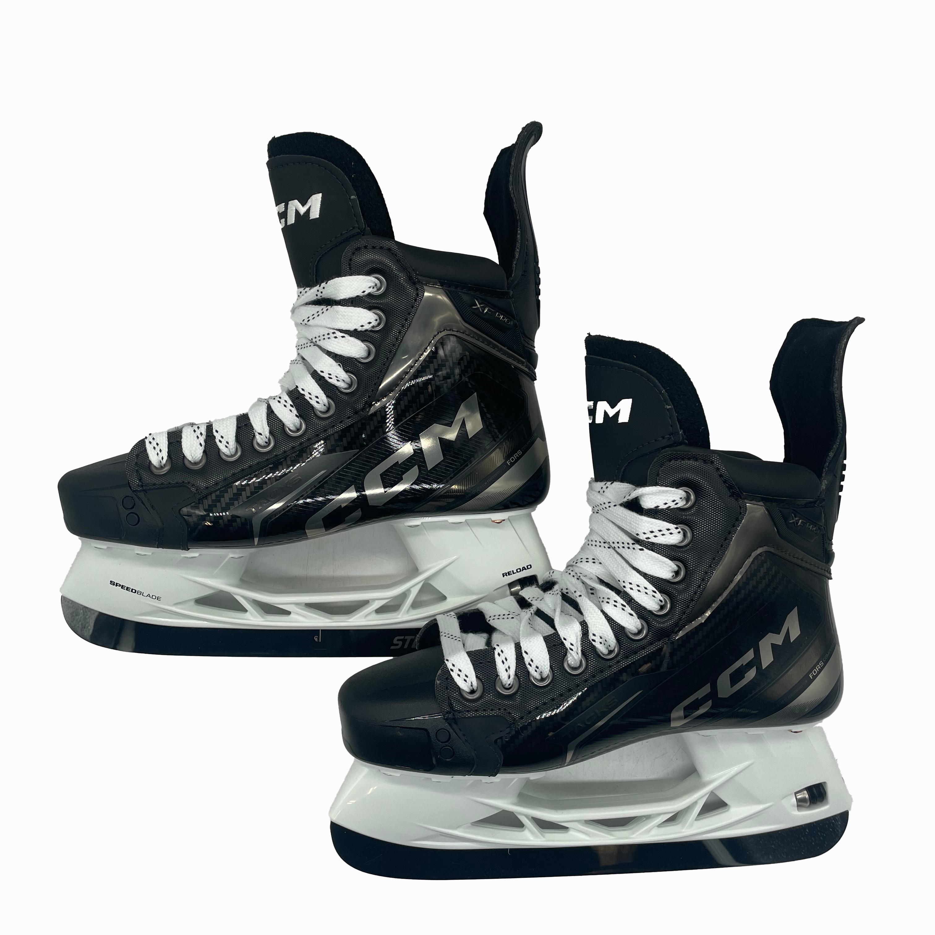 CCM Tacks XF Pro - AHL Pro Stock Hockey Skates - Size L7.75D R7.25D