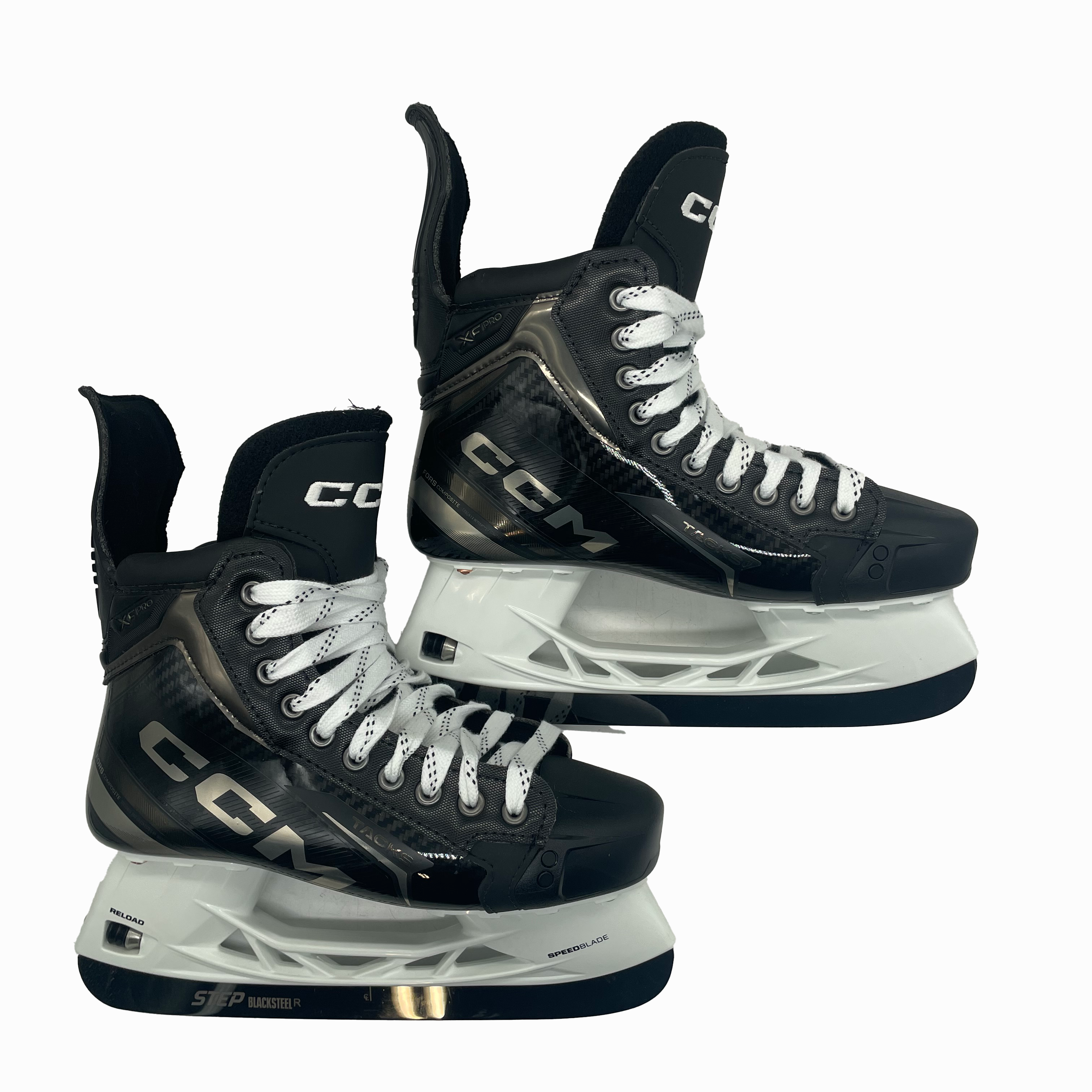 CCM Tacks XF Pro - AHL Pro Stock Hockey Skates - Size L7.75D R7.25D