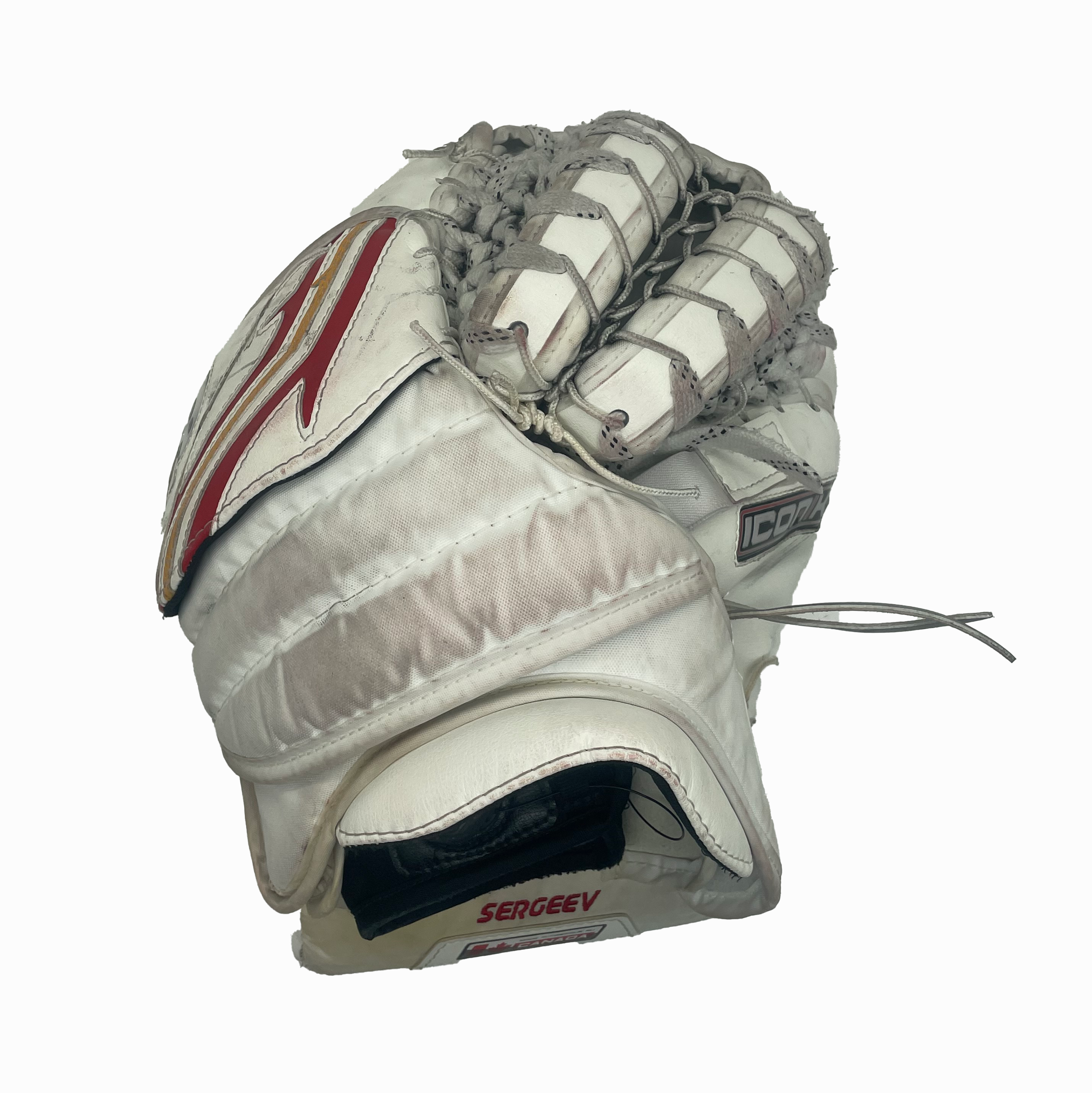 Brians Ico1k - Used Pro Stock Goalie Full Set (White/Red/Yellow)