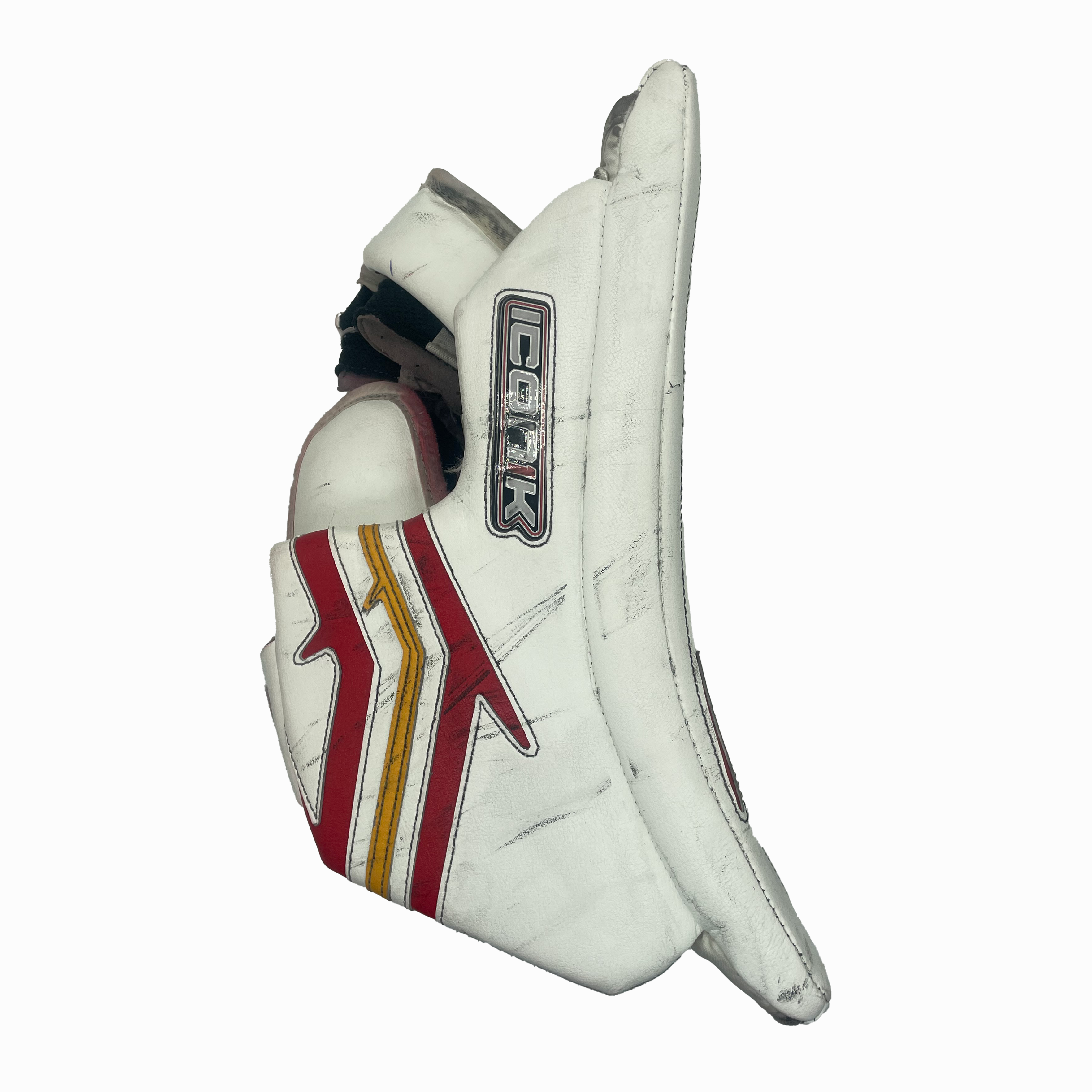 Brians Ico1k - Used Pro Stock Goalie Full Set (White/Red/Yellow)