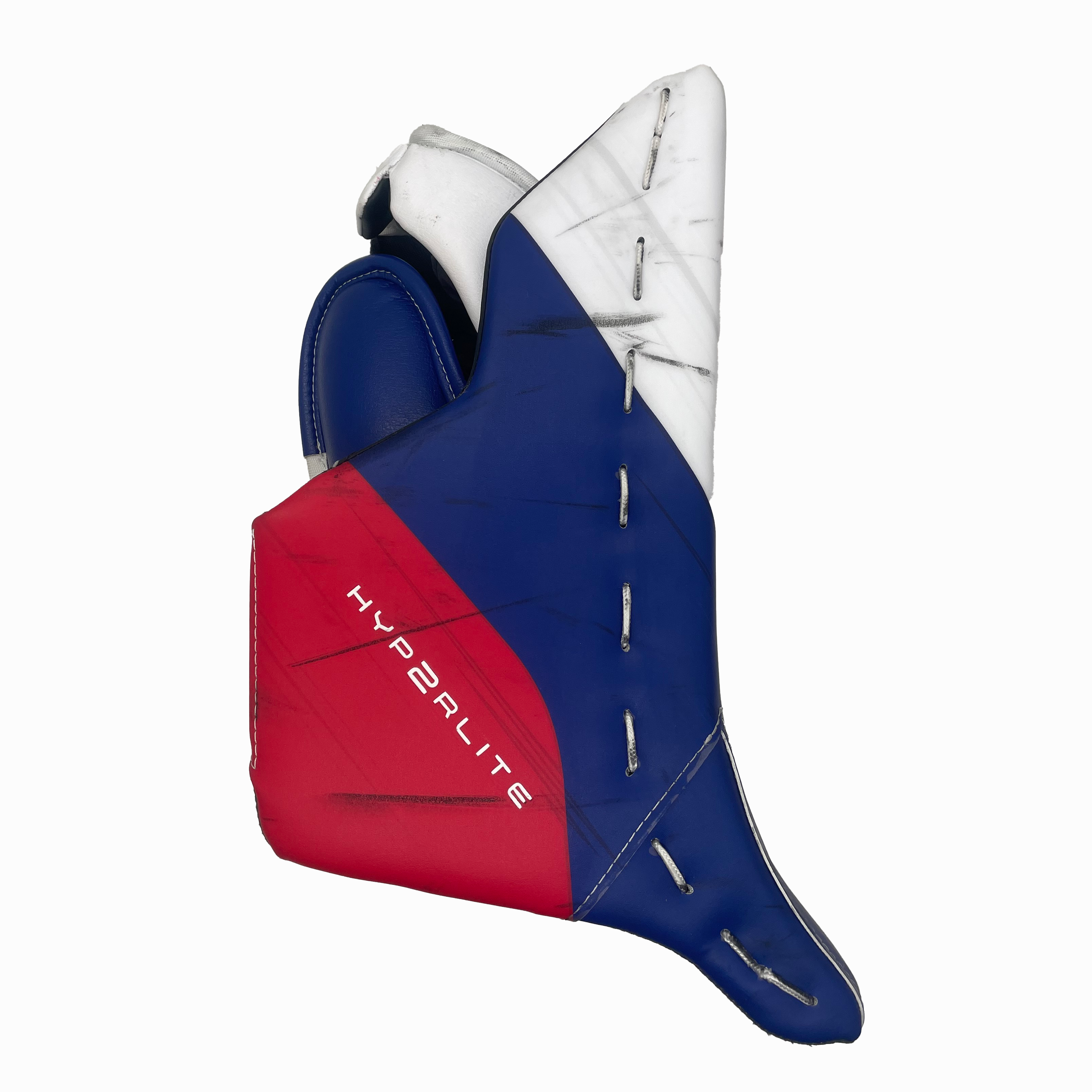 Bauer Vapor Hyperlite 2 - Used Pro Stock Goalie Full Set (White/Red/Blue) *Team Czechia