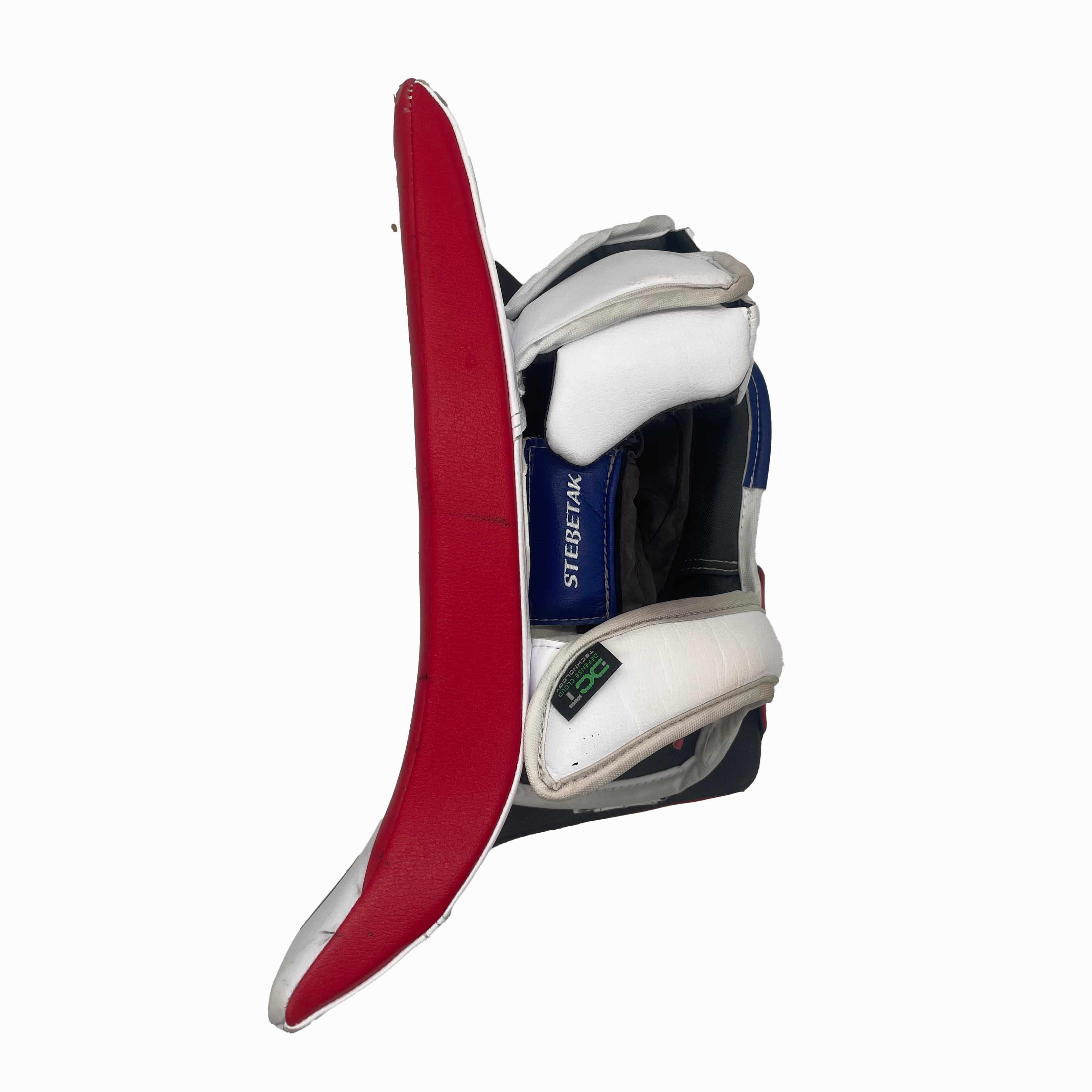 Bauer Vapor Hyperlite 2 - Used Pro Stock Goalie Full Set (White/Red/Blue) *Team Czechia