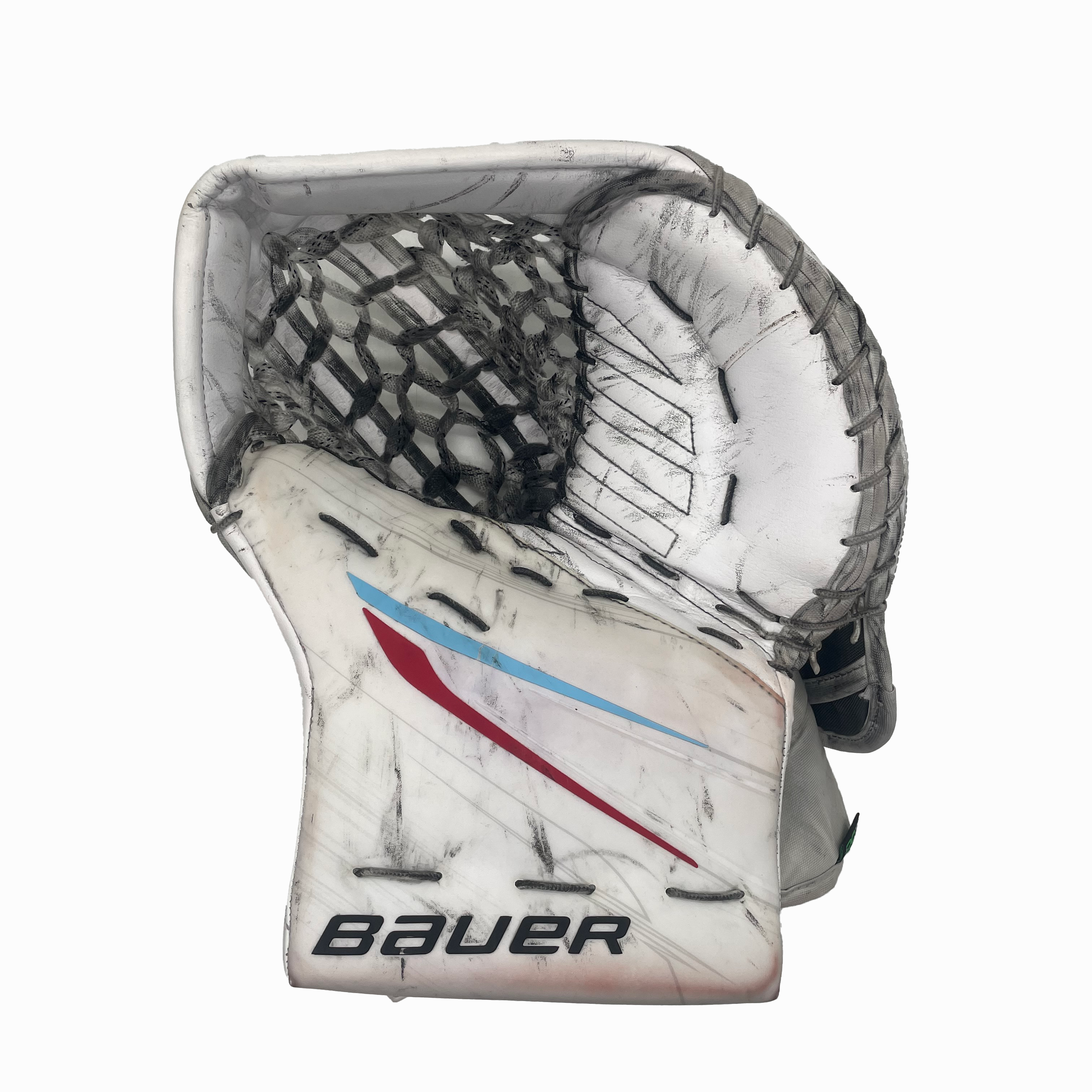 Bauer Vapor Hyperlite 2 - Used Pro Stock Goalie Full Set (White/Red/Powder Blue)