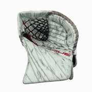 True L20.2 - Used Pro Stock Goalie Glove (White/Red/Black)