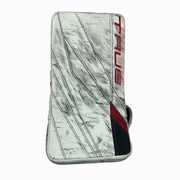 True L20.2 - Used Pro Stock Goalie Blocker (White/Red/Black)
