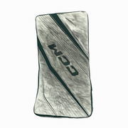 CCM Extreme Flex 6 - NCAA Used Pro Stock Goalie Blocker (White/Green)