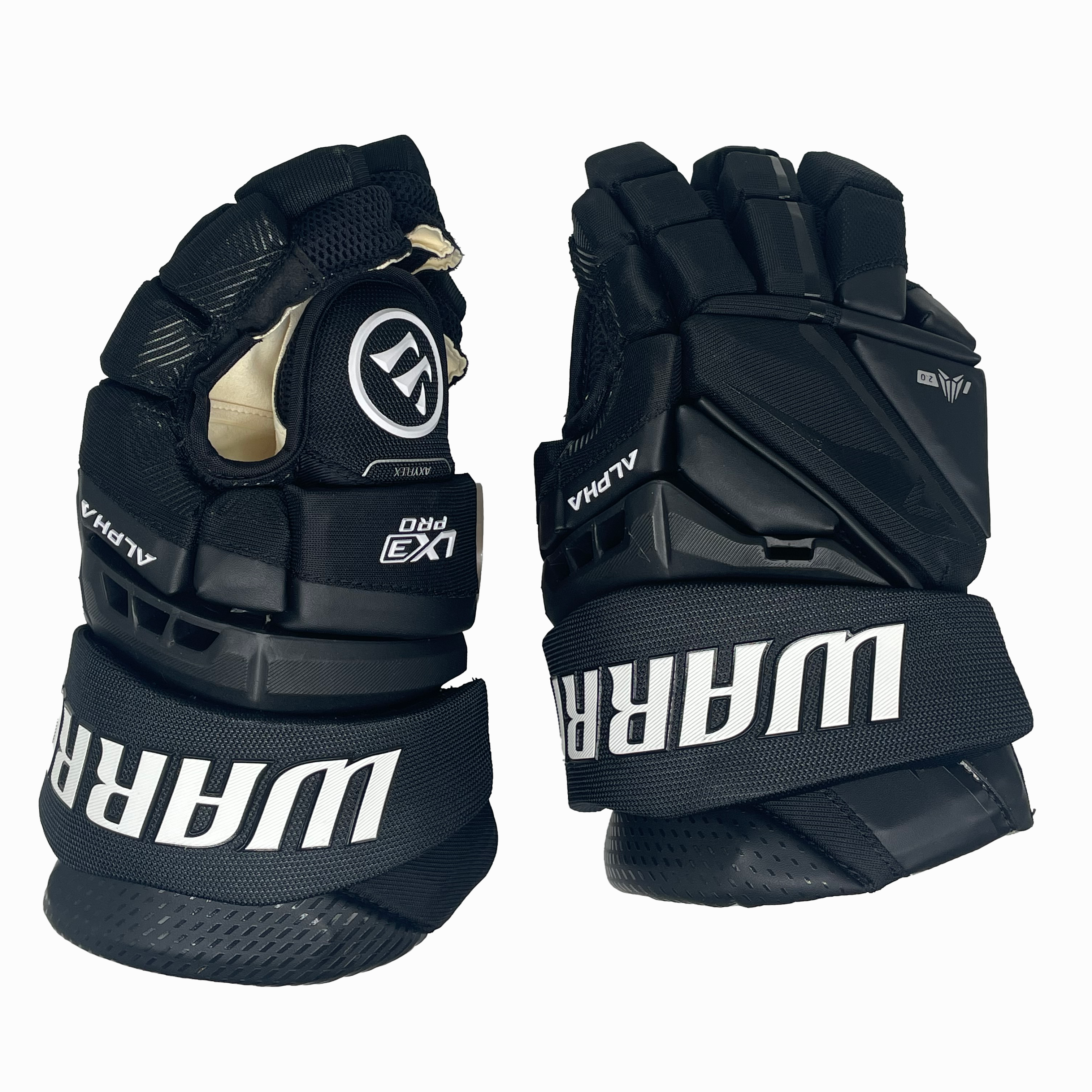 Warrior Alpha LX3 Pro - Pro Stock Hockey Glove (Black)
