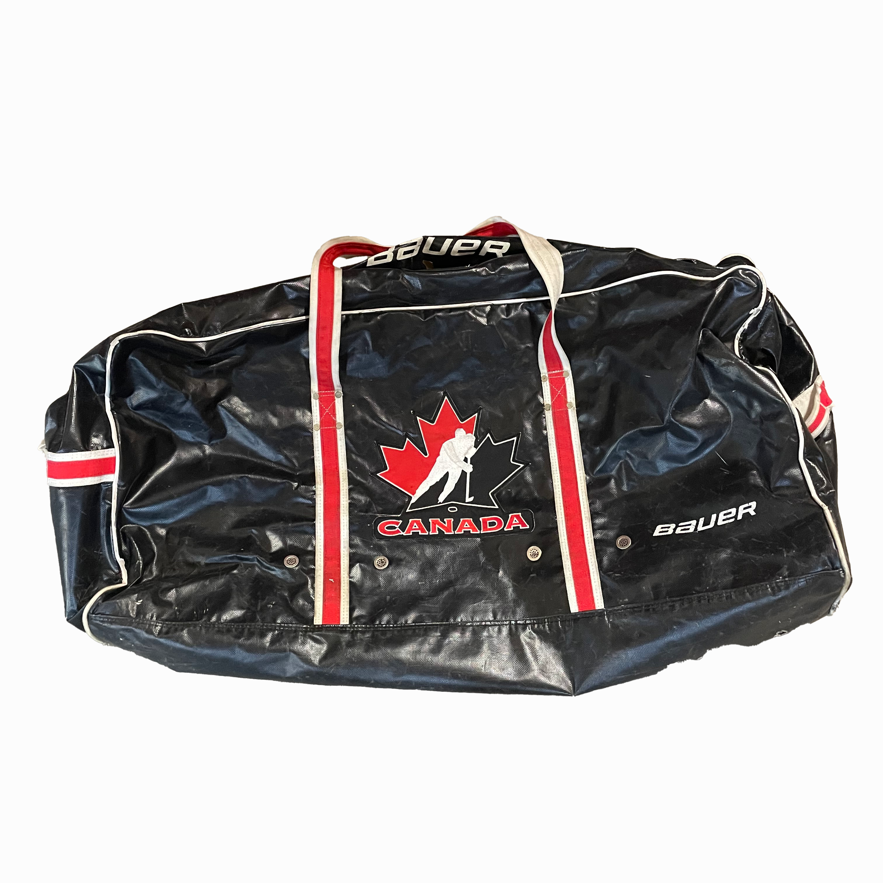 Bauer - Used Team Canada Issued Hockey Bag (Black)