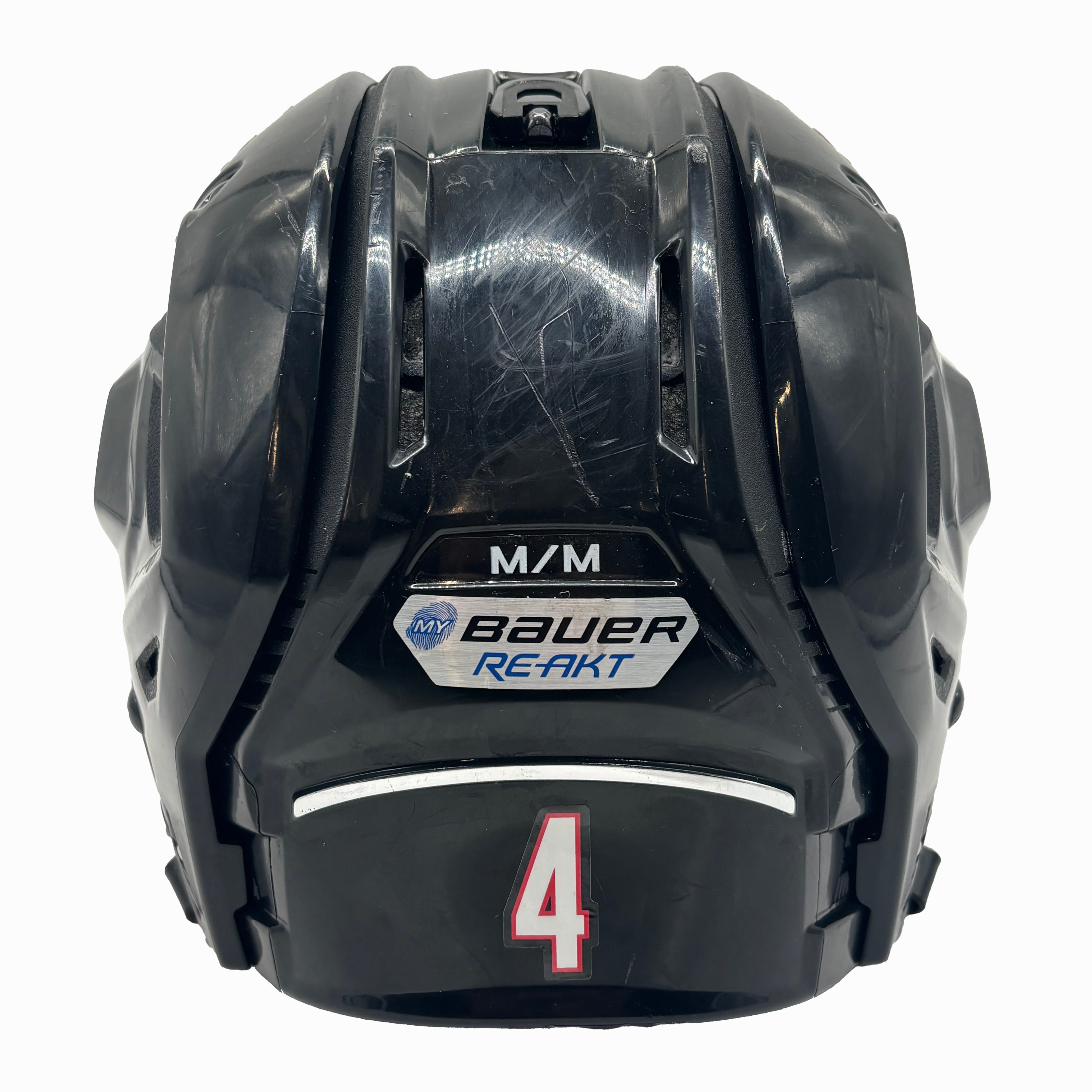 Bauer Re Akt Customized Fit - Used Team Canada Hockey Helmet (Black)