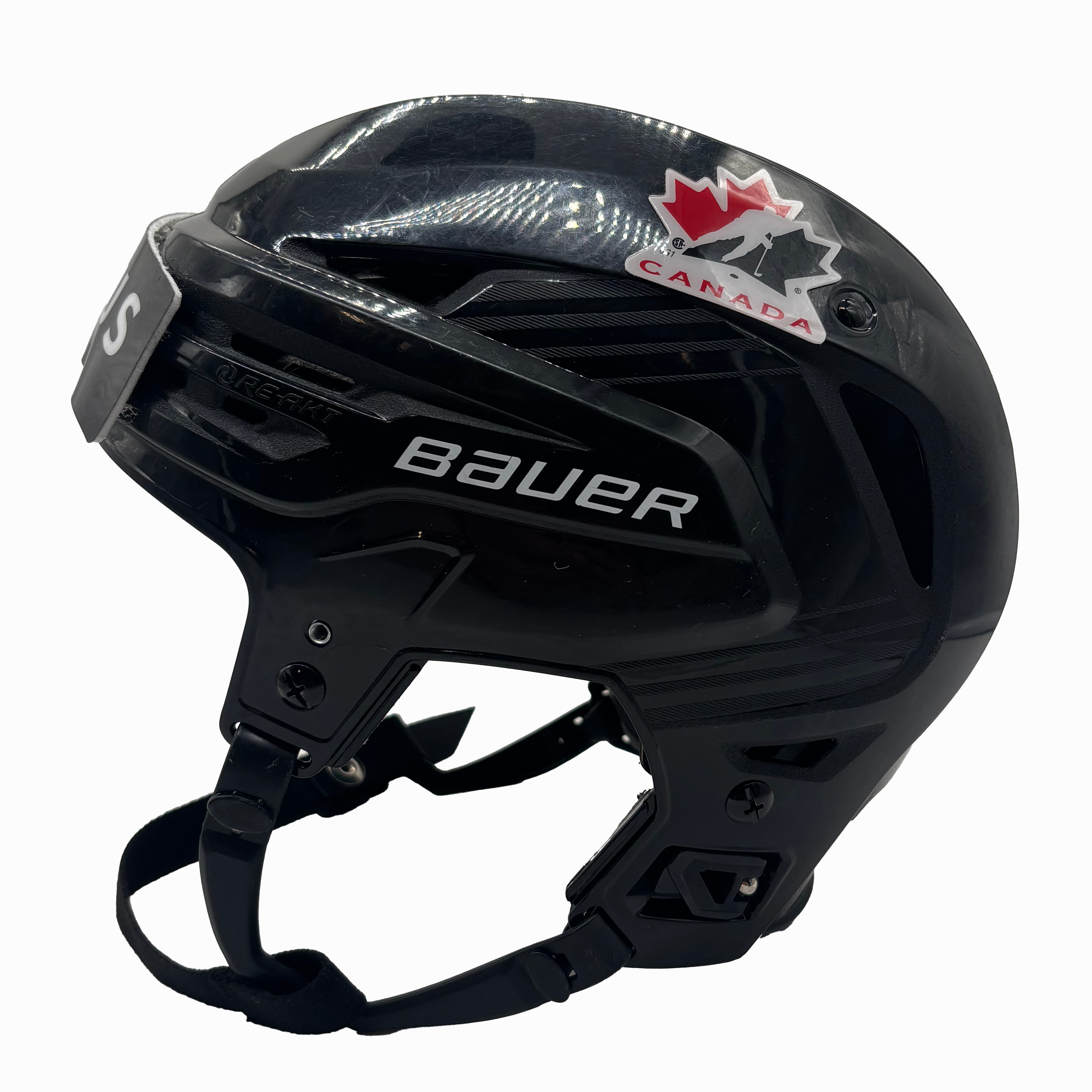 Bauer Re Akt 85 - Used Team Canada Hockey Helmet (Black)
