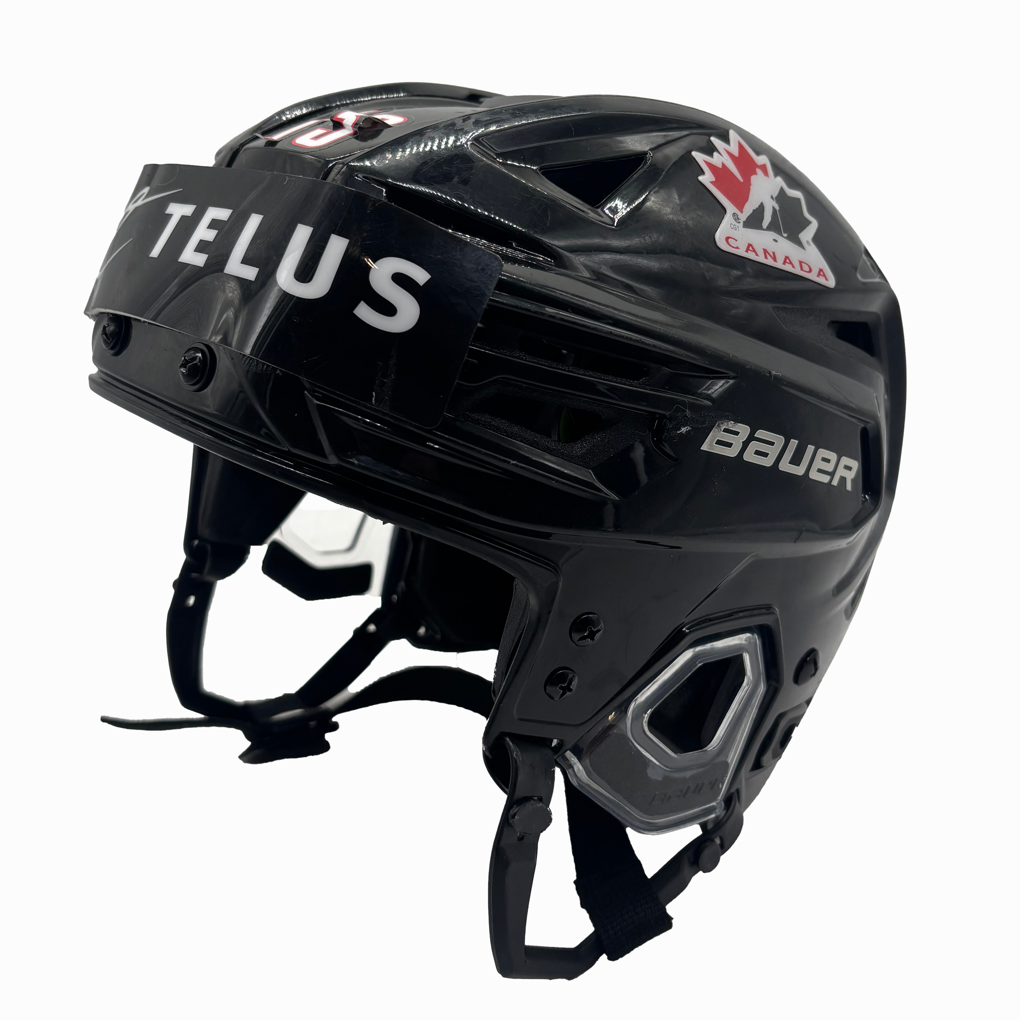 Bauer Re Akt 155 - Used Team Canada Hockey Helmet (Black)