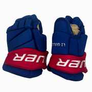 Gants d'équipe Bauer – Jeunesse (Bleu/Rouge/Blanc)