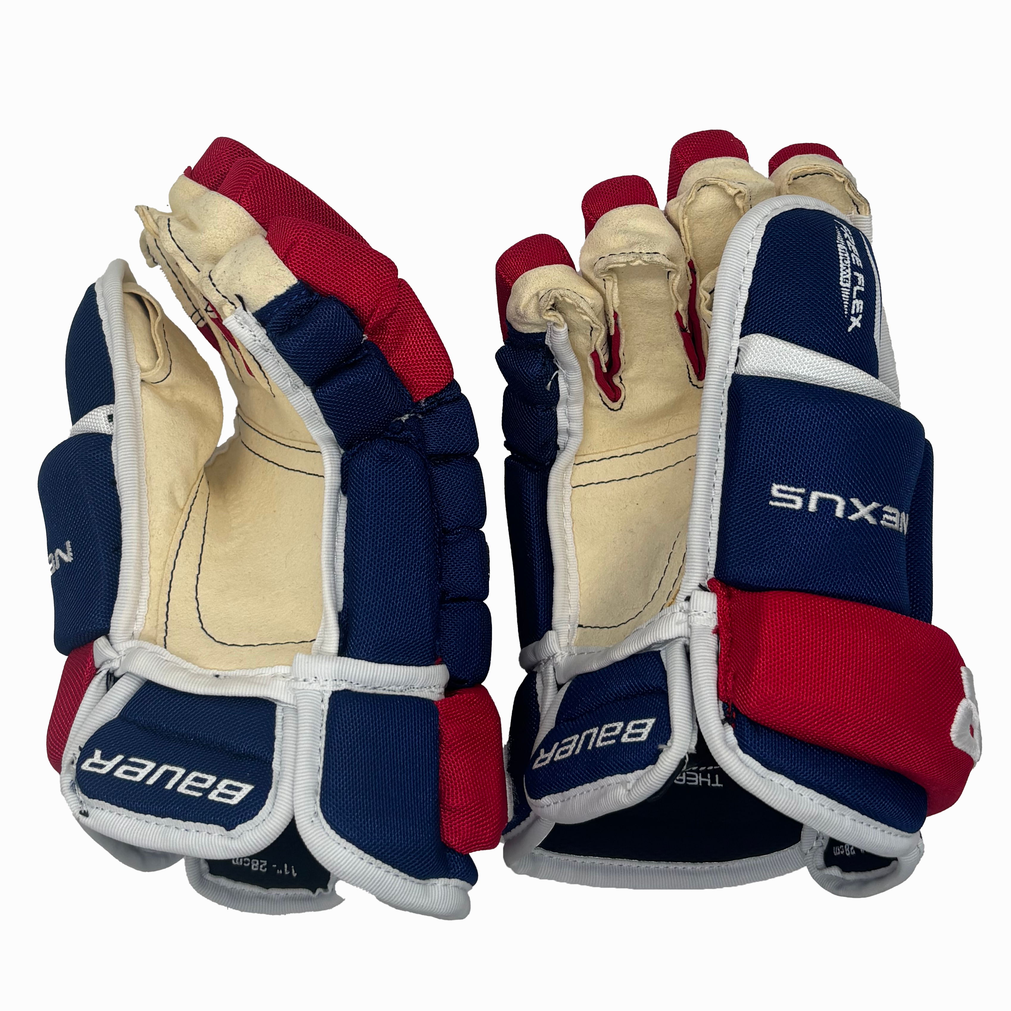 Bauer Nexus Team Gloves - Junior (Blue/Red/White)