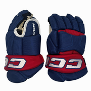 CCM HG95C Gloves - Senior (Blue/Red/White)