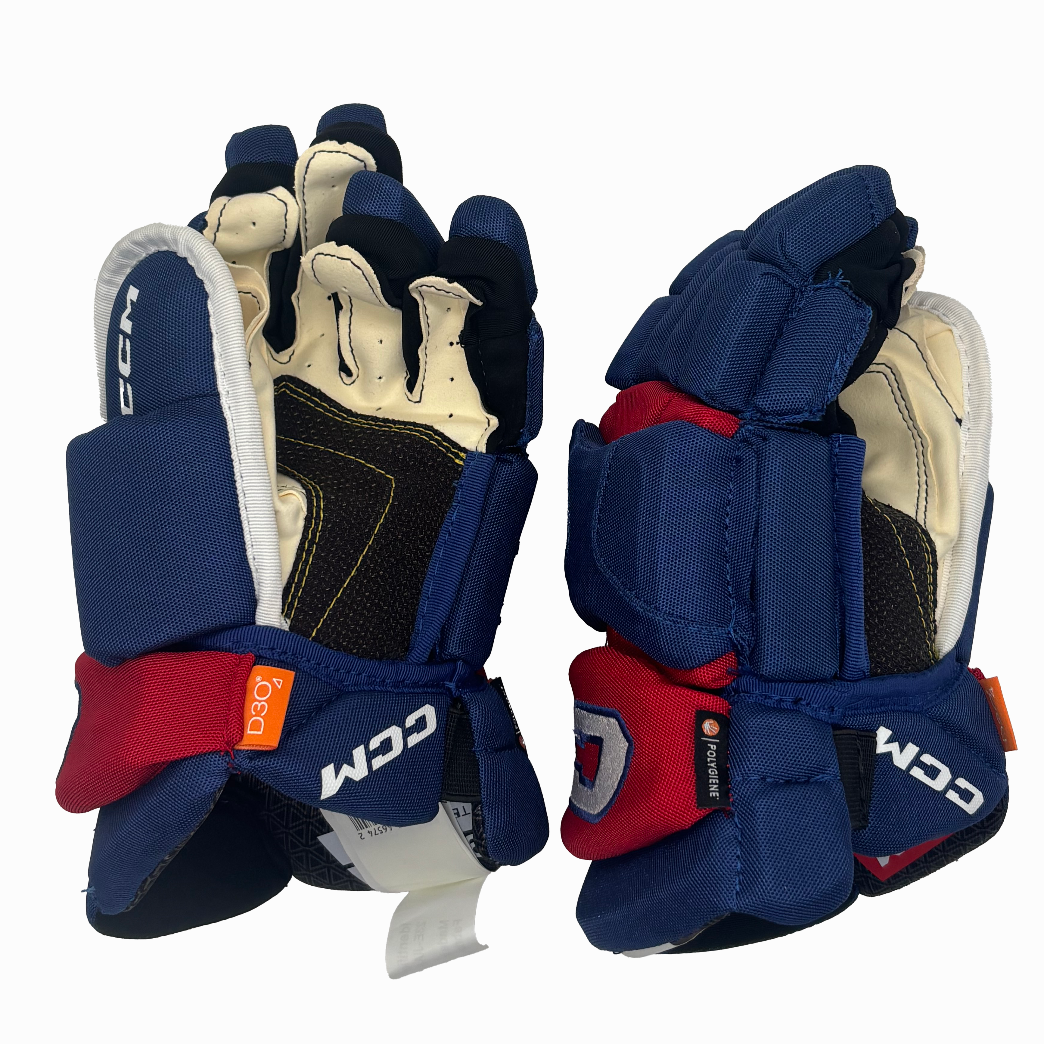 CCM HG95C Gloves - Senior (Blue/Red/White)
