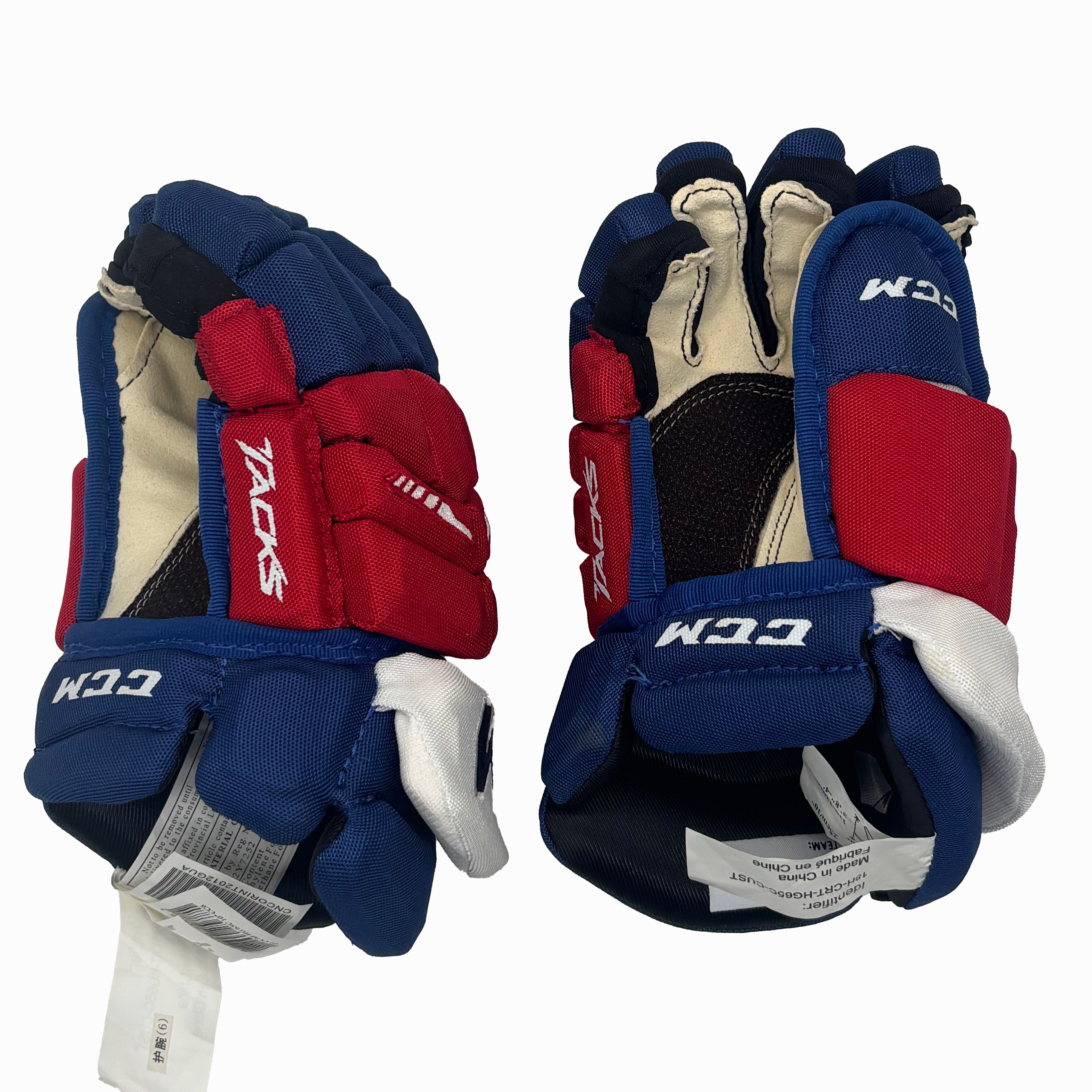 Gants CCM HG65C - Junior (Rouge/Bleu/Blanc)