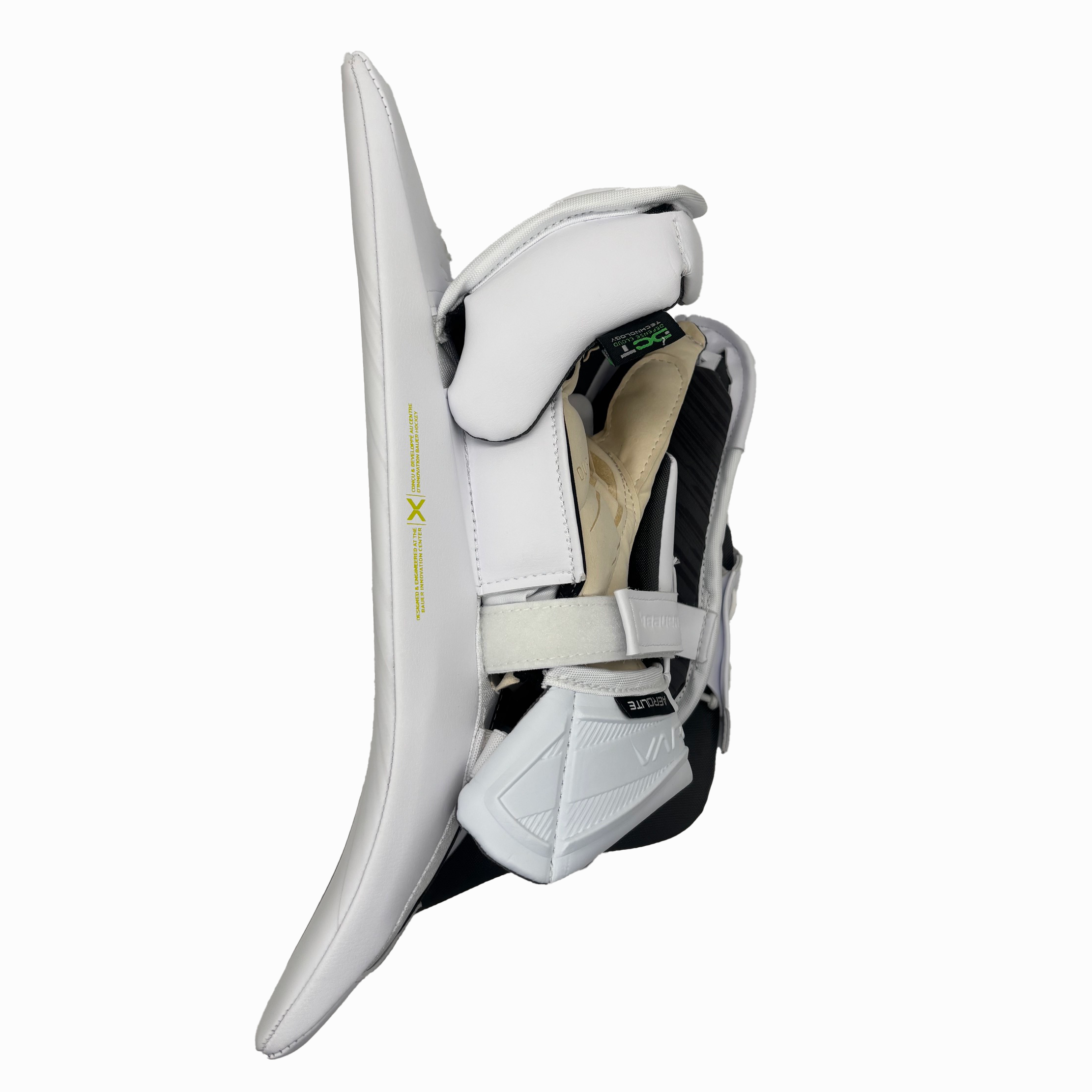 Bauer Vapor Hyperlite 2 - New Pro Stock Goalie Blocker (White)